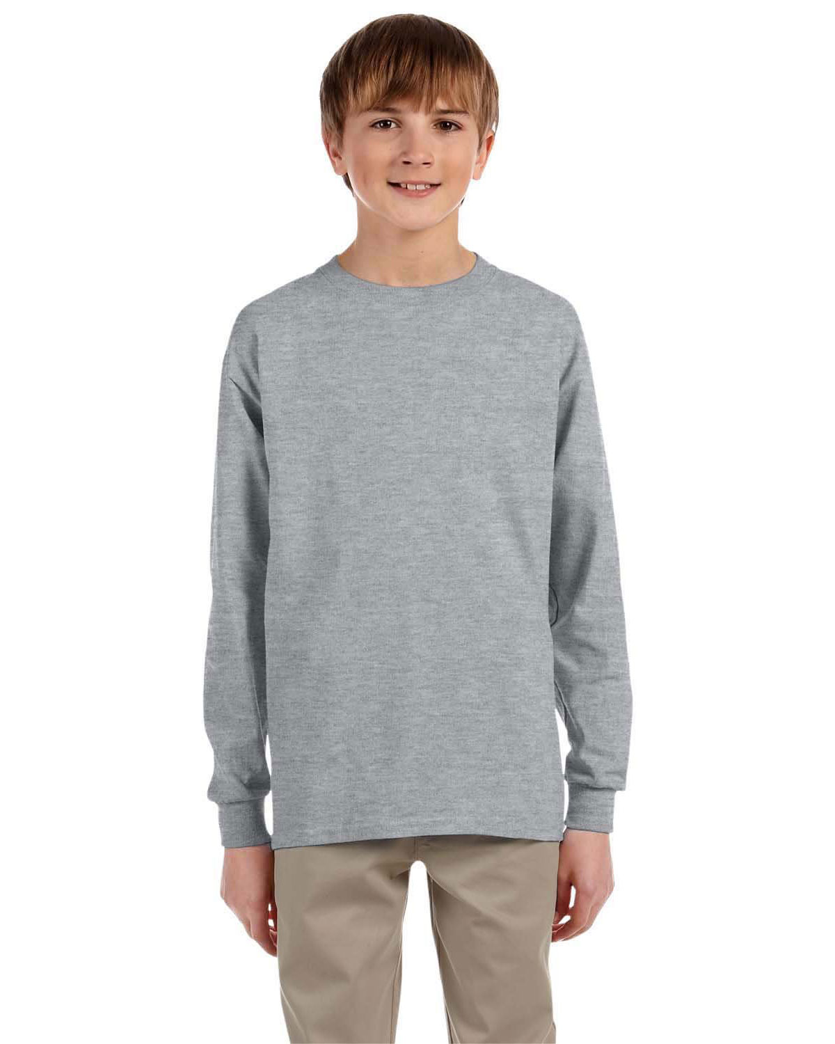 Jerzees 29BL Youth Dri-Power 50/50 Cotton/Poly Long Sleeve