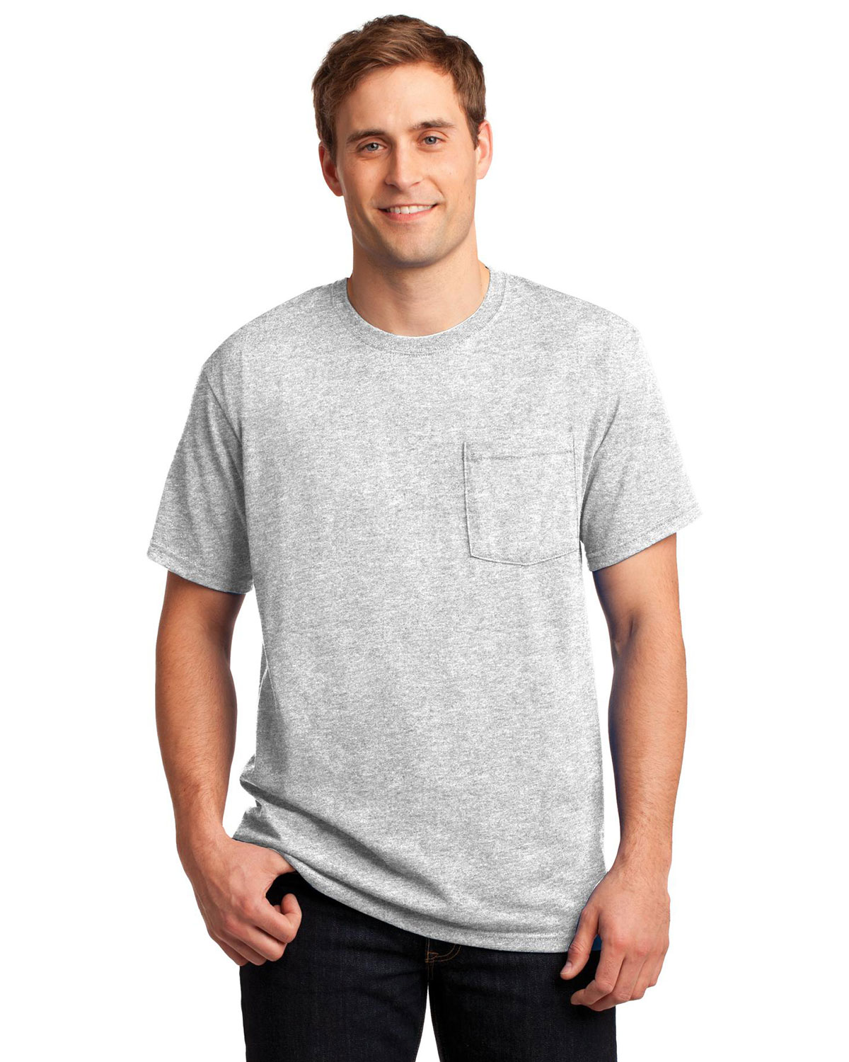 Jerzees 29MP Dri-Power 50/50 Cotton/Poly Pocket T-Shirt