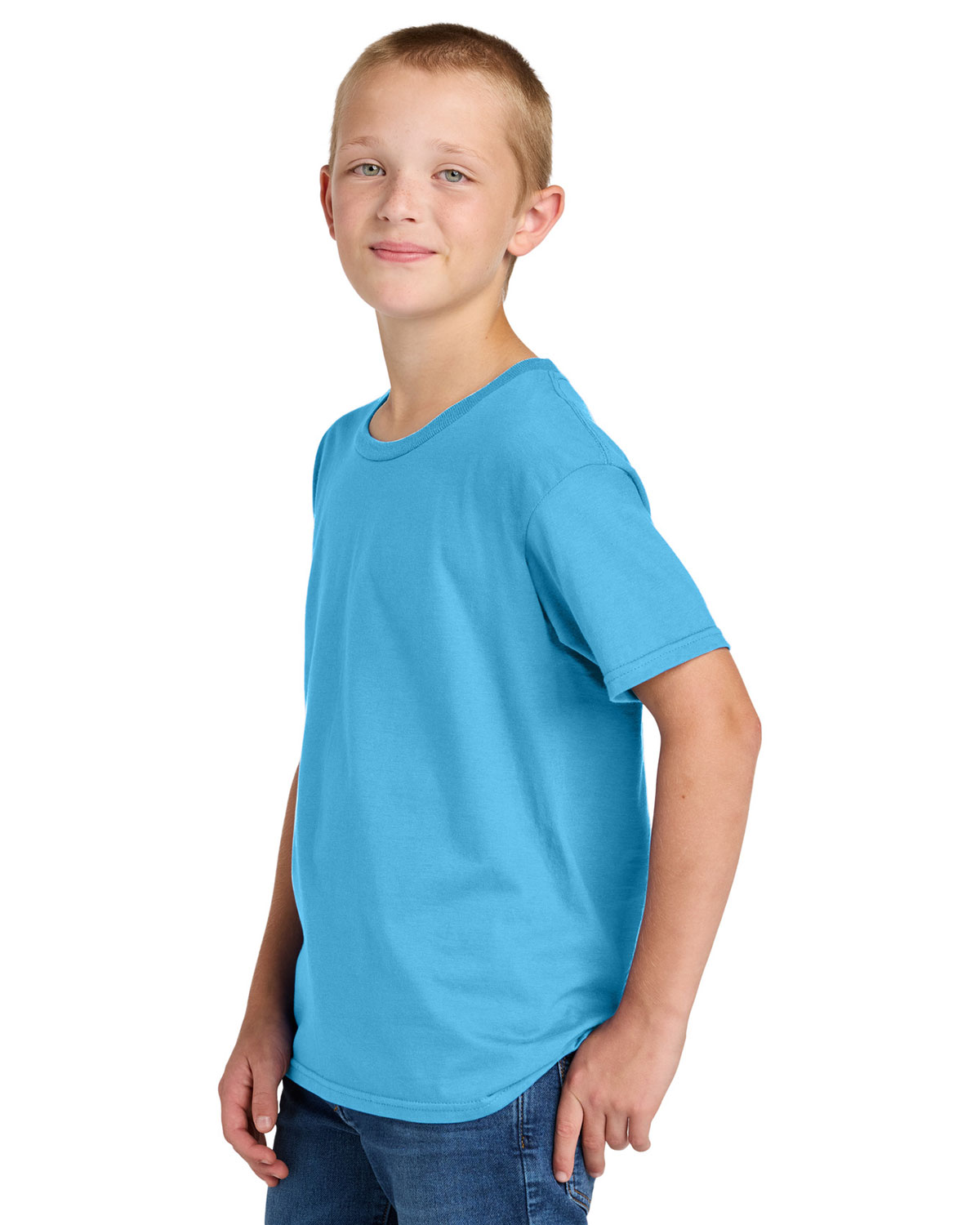 Jerzees 363Y Classics Youth Cotton T-Shirt view 3