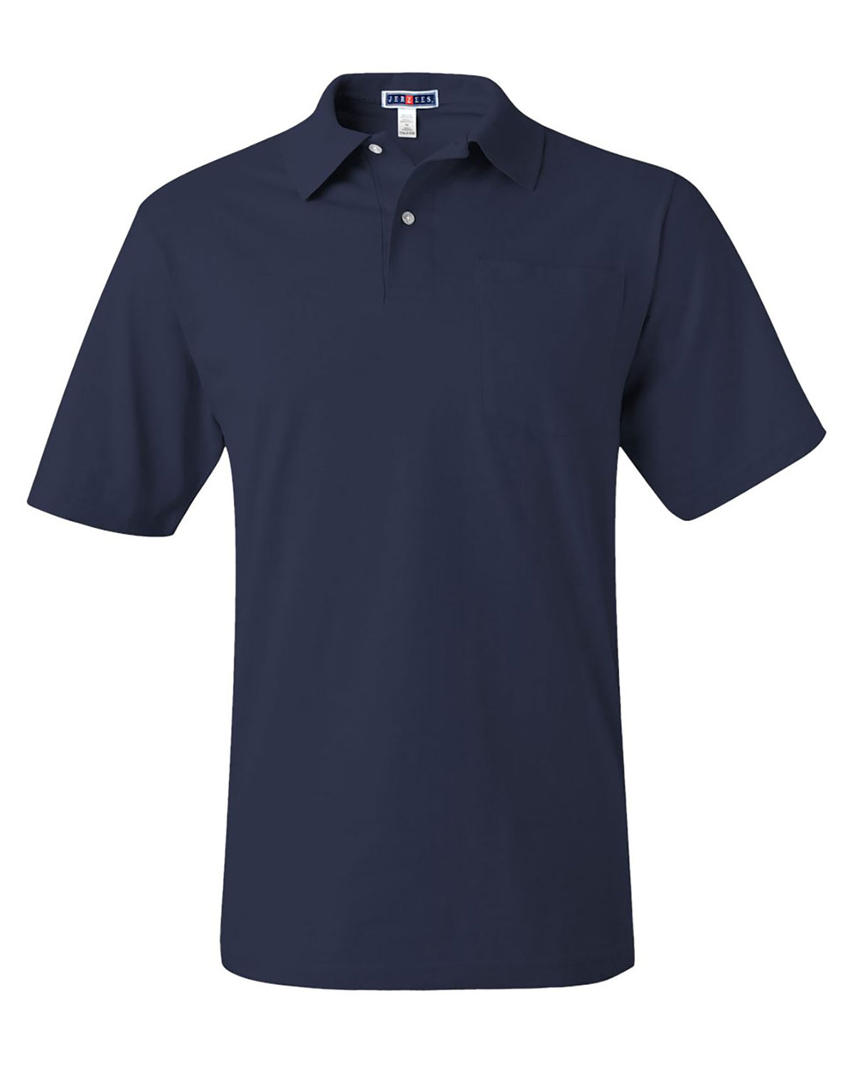 Jerzees 436MPR Men's SpotShield� 50/50 Polo with Pocket