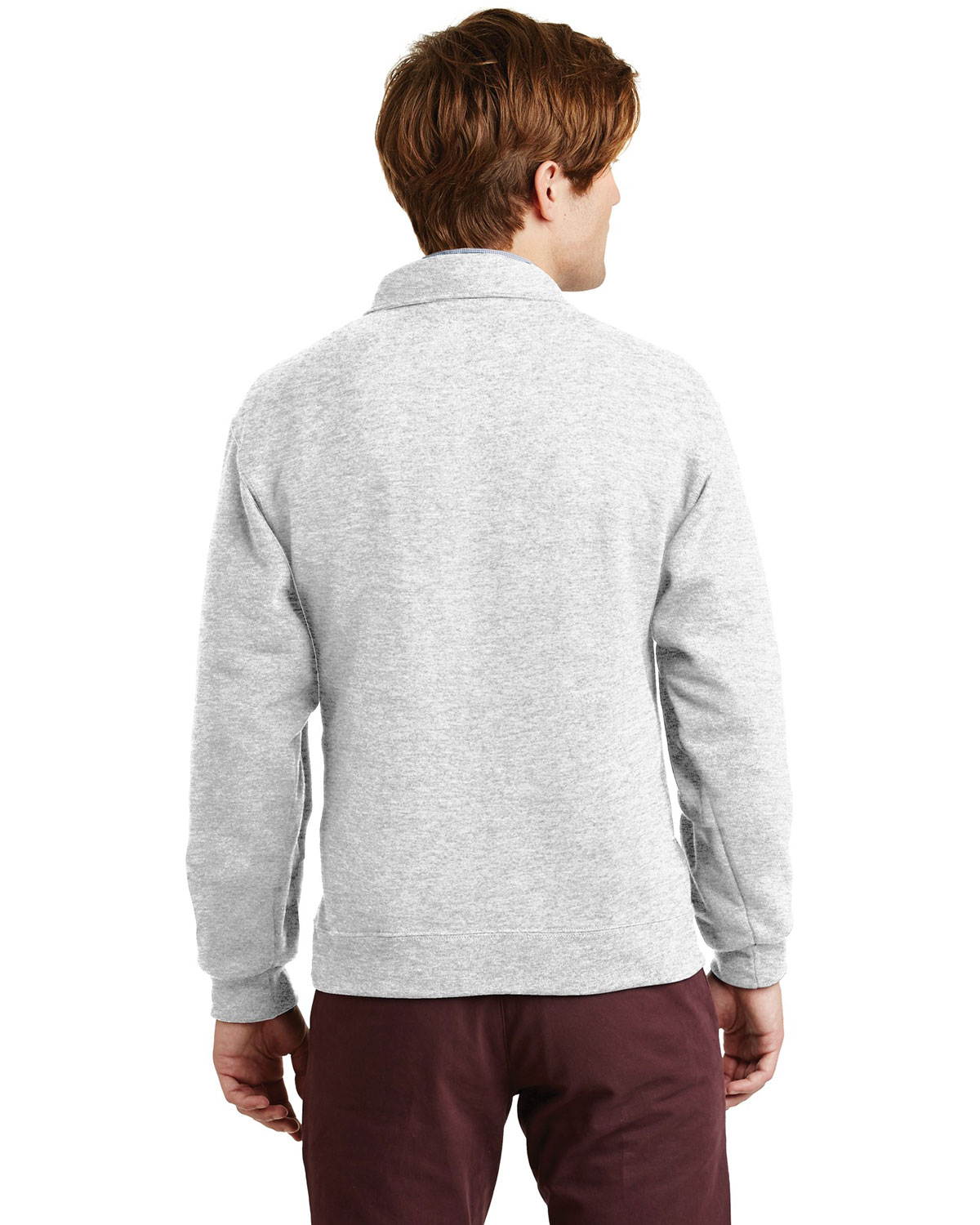 Jerzees 4528M Super Sweats NuBlend - 1/4-Zip Sweatshirt with Cadet Collar view 2