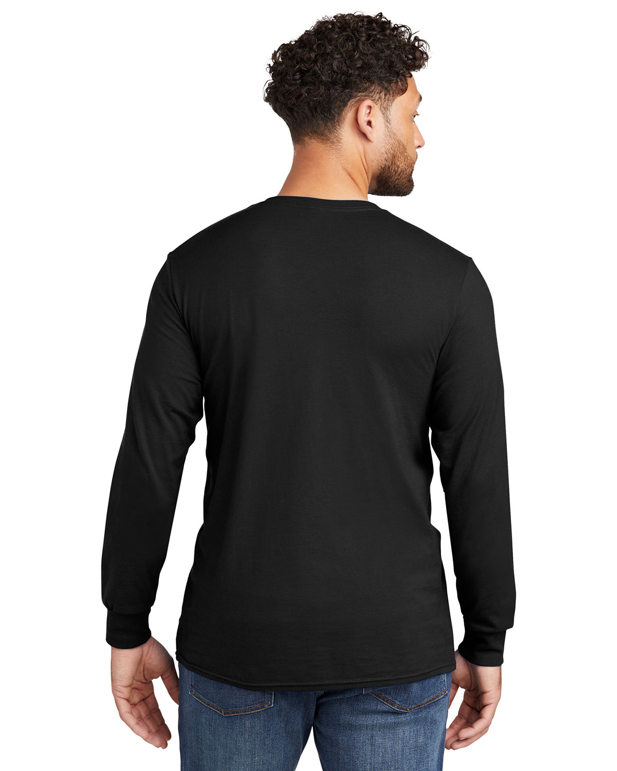 Jerzees 560LS Premium Blend Ring Spun Long Sleeve T-Shirt view 2