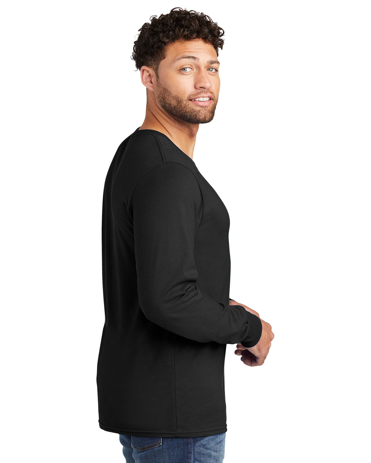 Jerzees 560LS Premium Blend Ring Spun Long Sleeve T-Shirt view 3