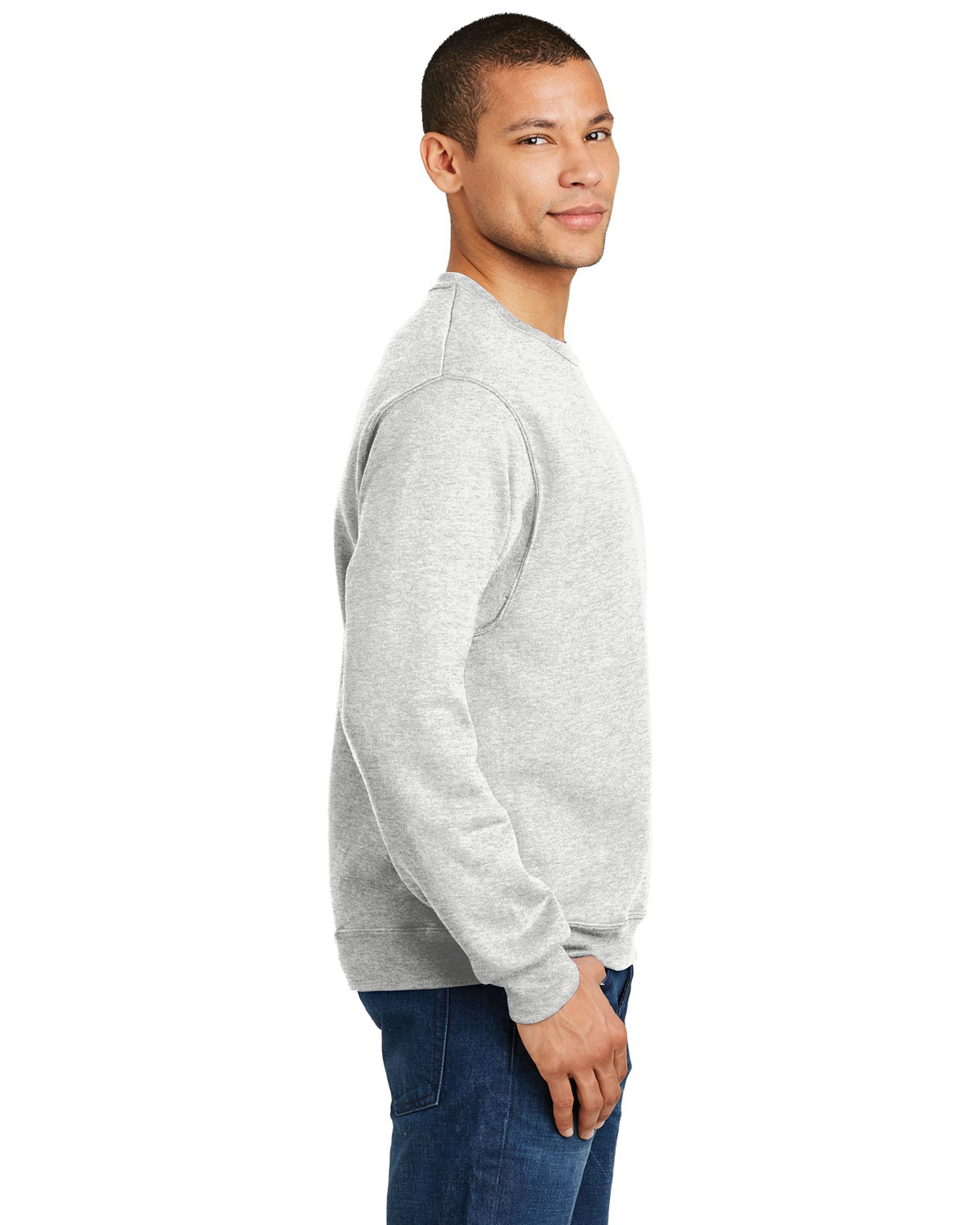 Jerzees 562M NuBlend Crewneck Sweatshirt view 3