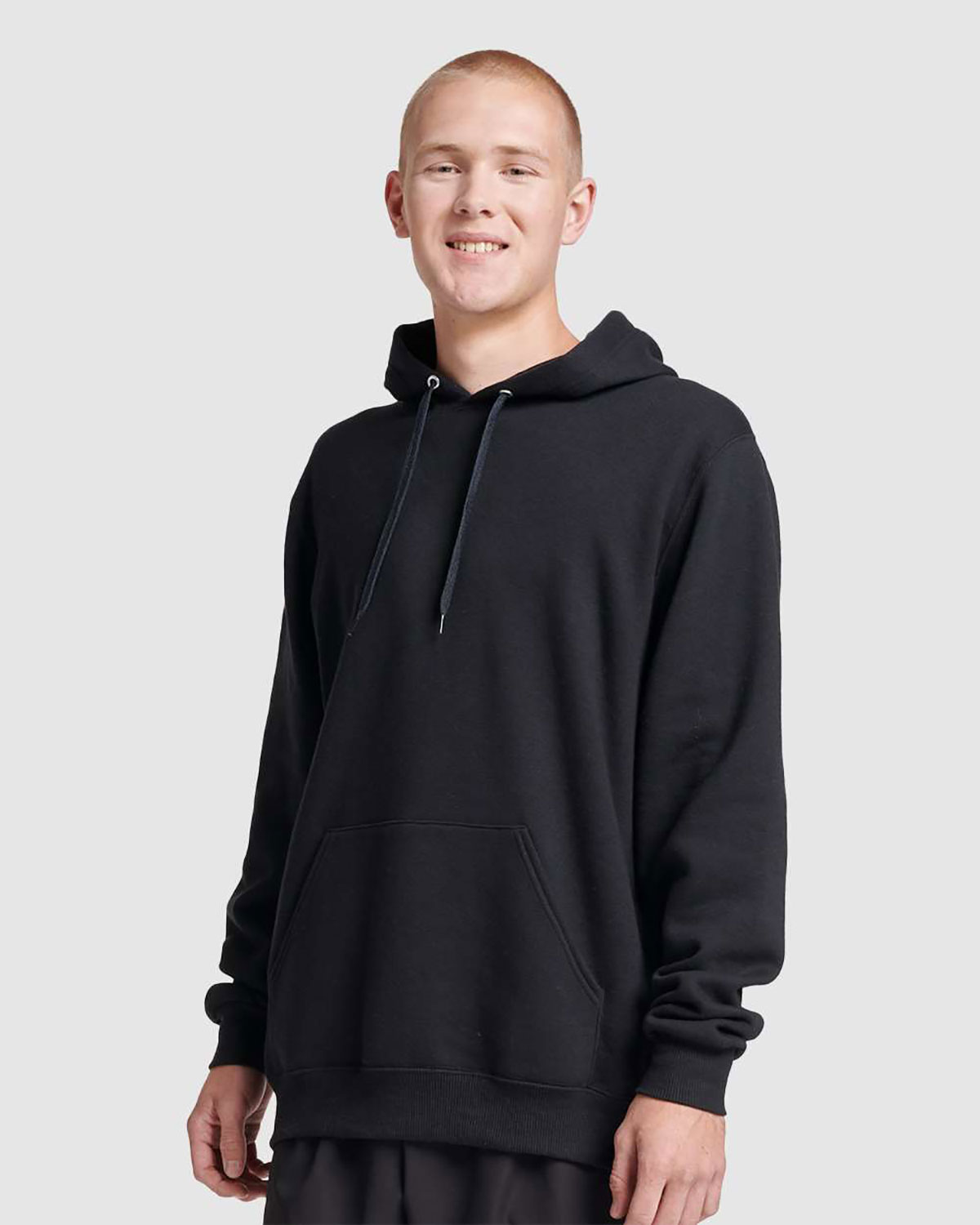 Jerzees 700MR Unisex Eco� Premium Blend Ring-Spun Hooded Sweatshirt view 3