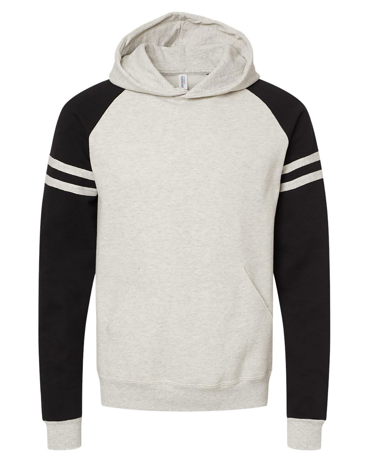 Jerzees 97CR Unisex Nublend� Varsity Colorblocked Raglan Hooded Sweatshirt