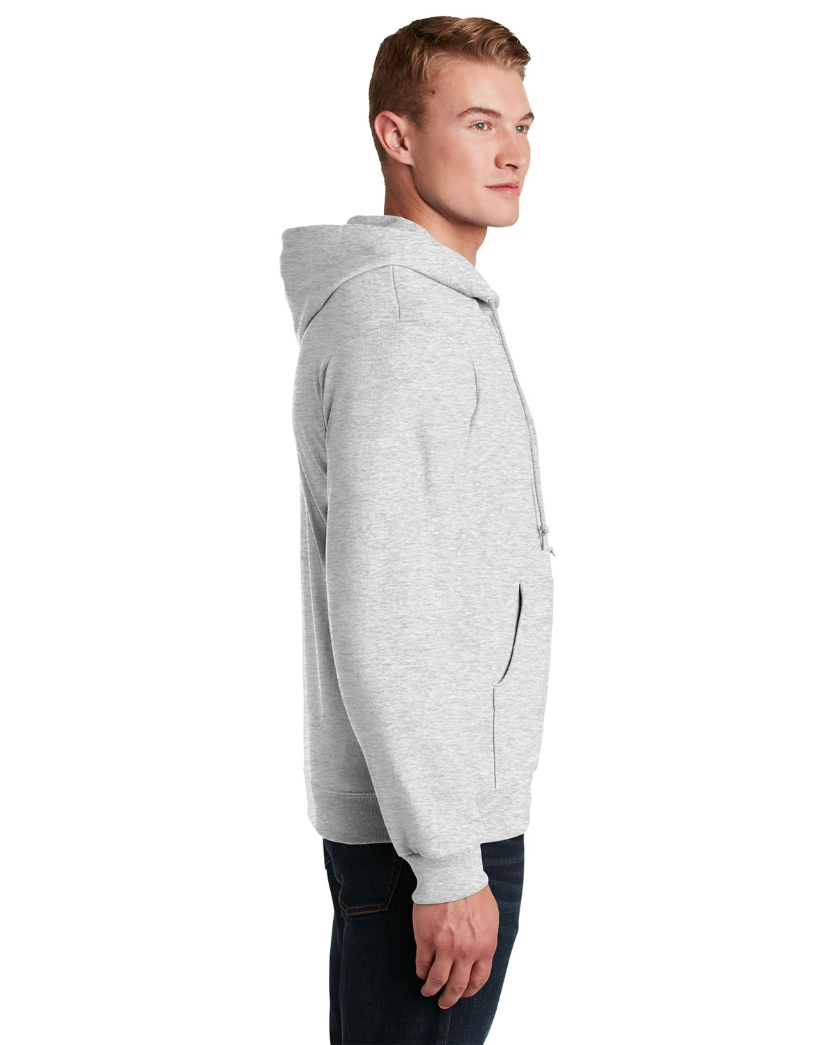 Jerzees 993M NuBlend Full-Zip Hooded Sweatshirt view 3