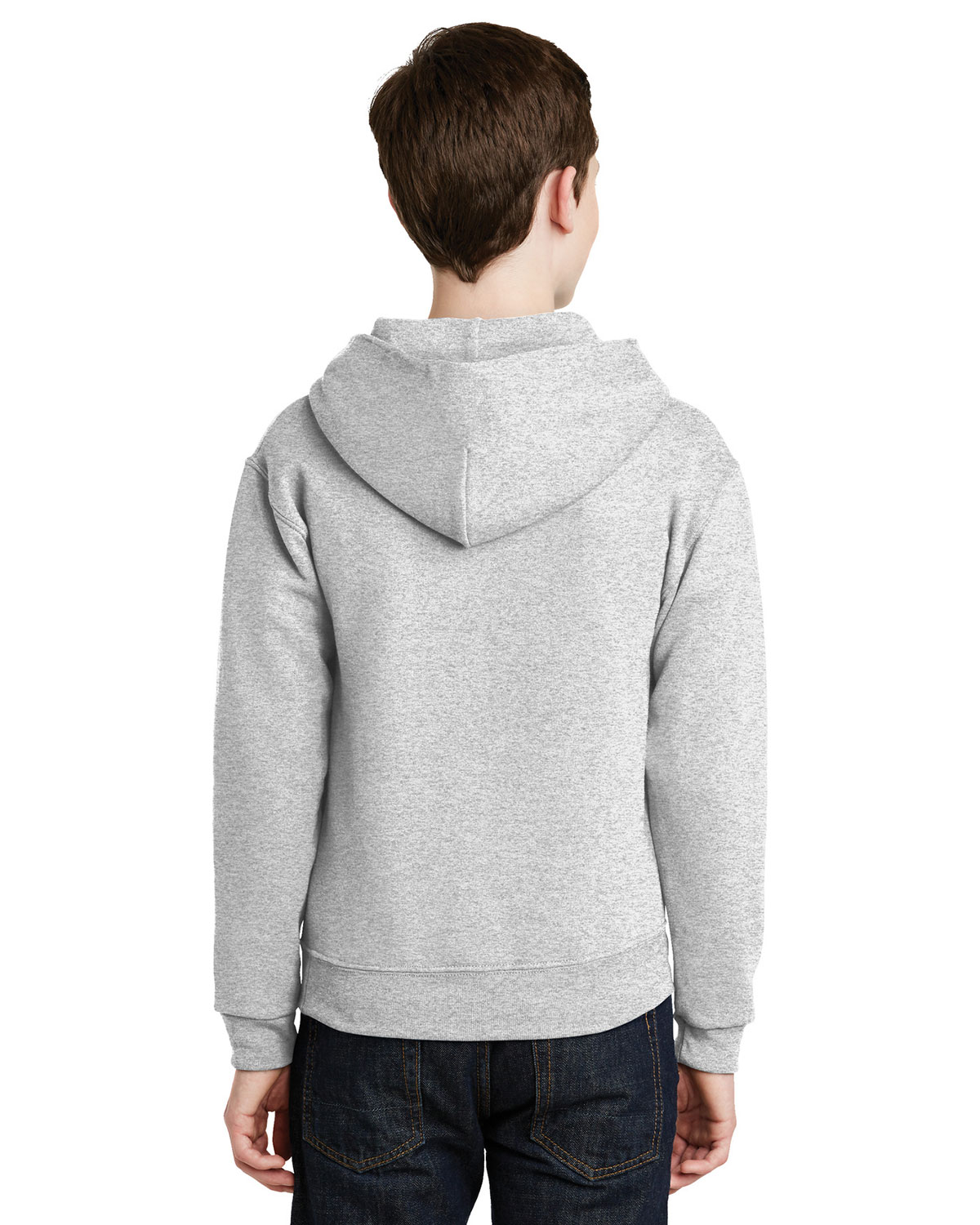 Jerzees 996Y Youth NuBlend Pullover Hooded Sweatshirt view 2