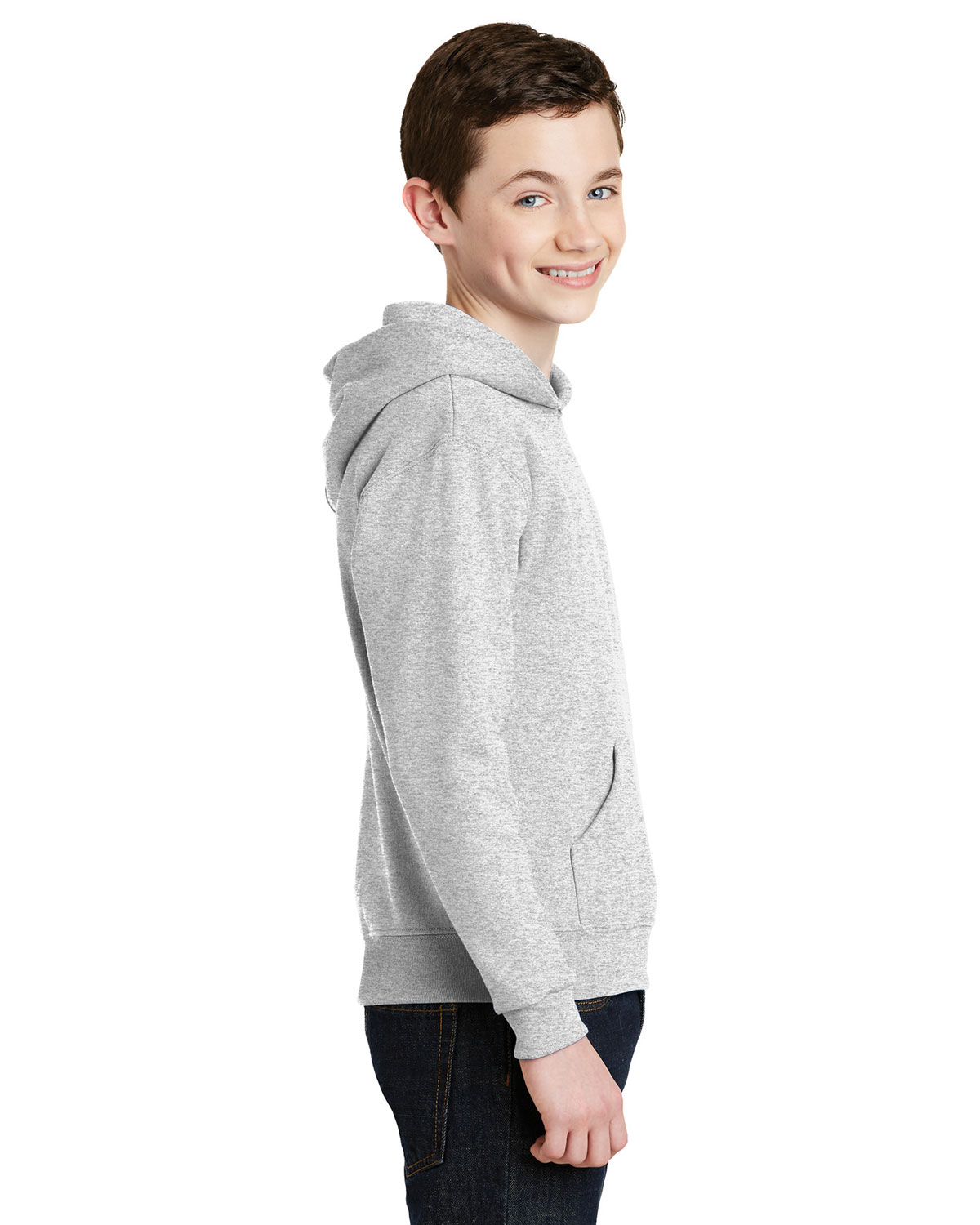 Jerzees 996Y Youth NuBlend Pullover Hooded Sweatshirt view 3