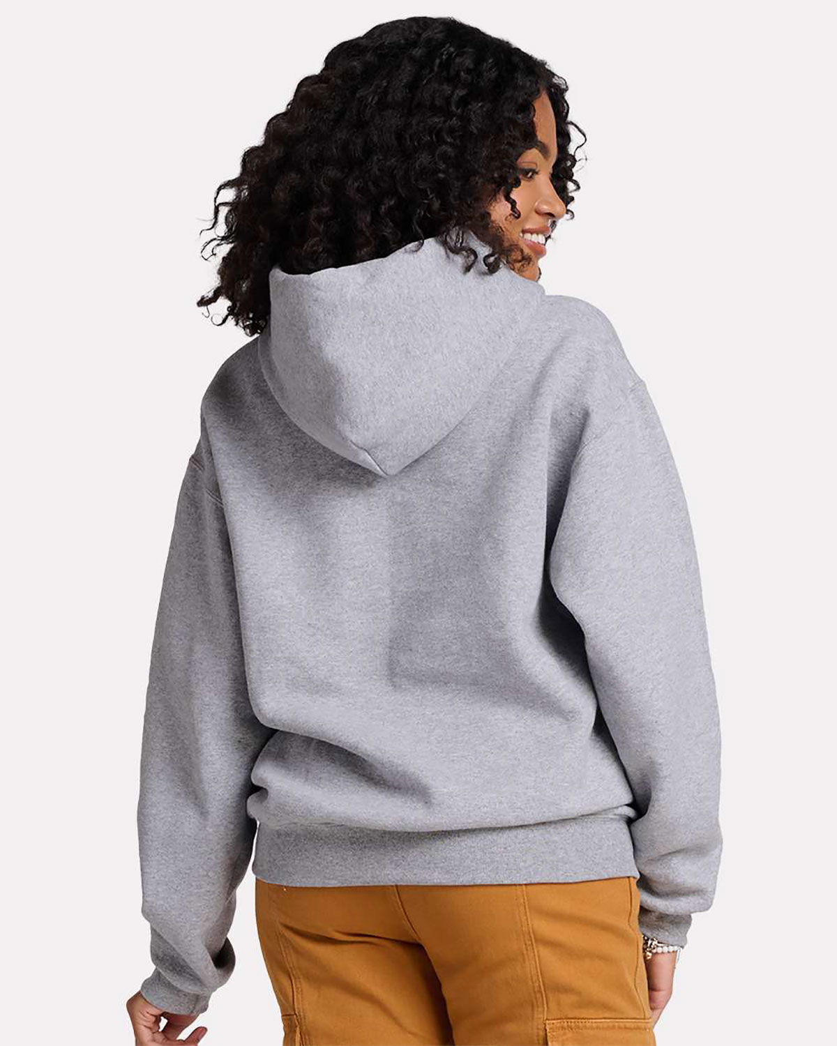Jerzees H12MR Unisex Rugged Hooded Sweatshirt view 2
