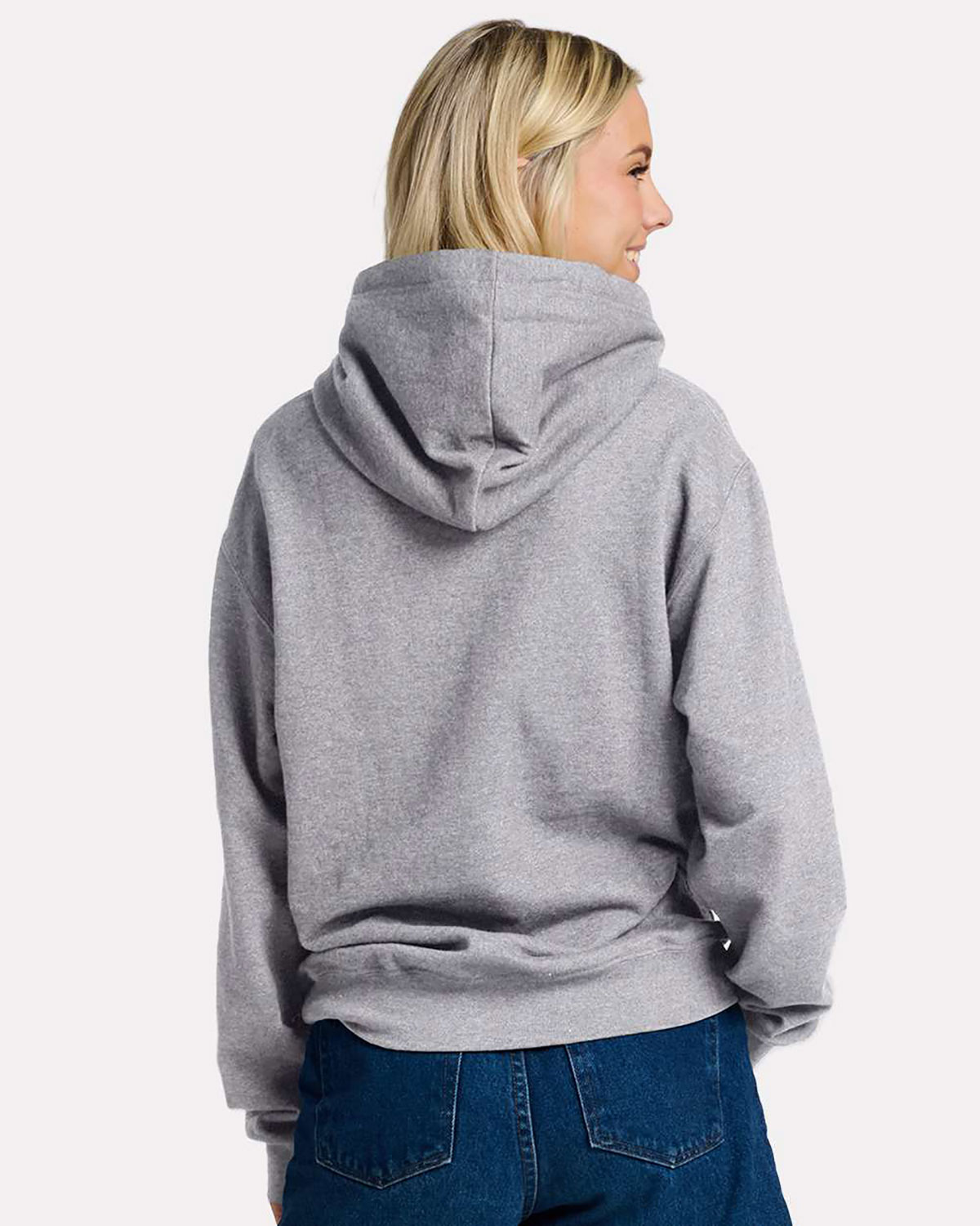 Jerzees IC49MR Unisex Ultimate CVC Hooded Sweatshirt view 2