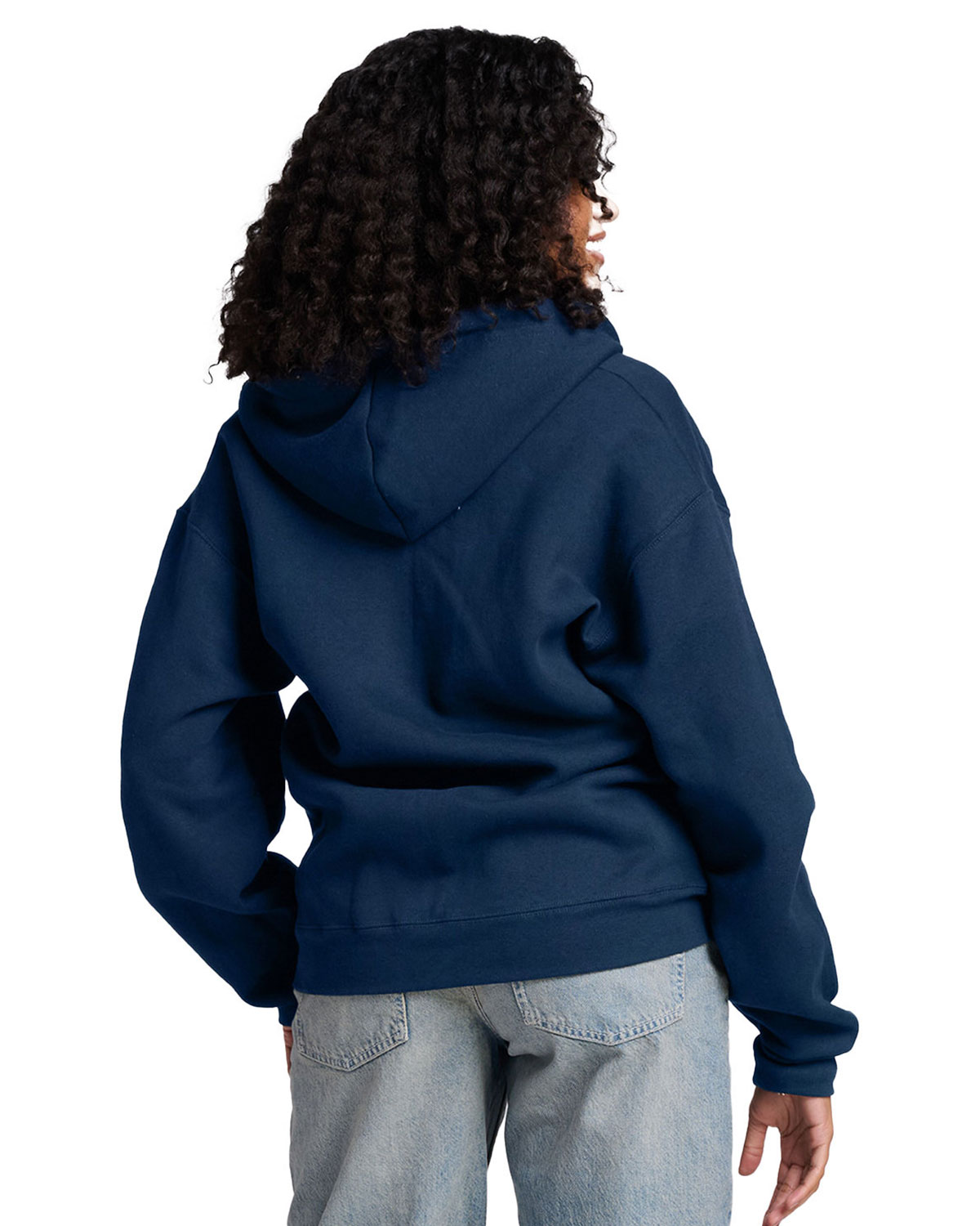 Jerzees Z12MR Unisex Rugged Full-Zip Hooded Sweatshirt view 2