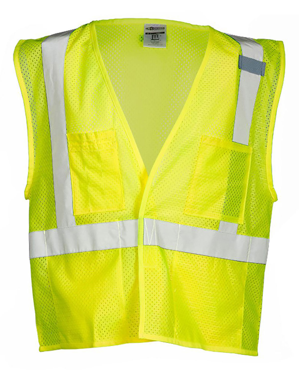 Kishigo 1083-1084 Unisex 4 Pocket Hook-and-Loop Mesh Vest
