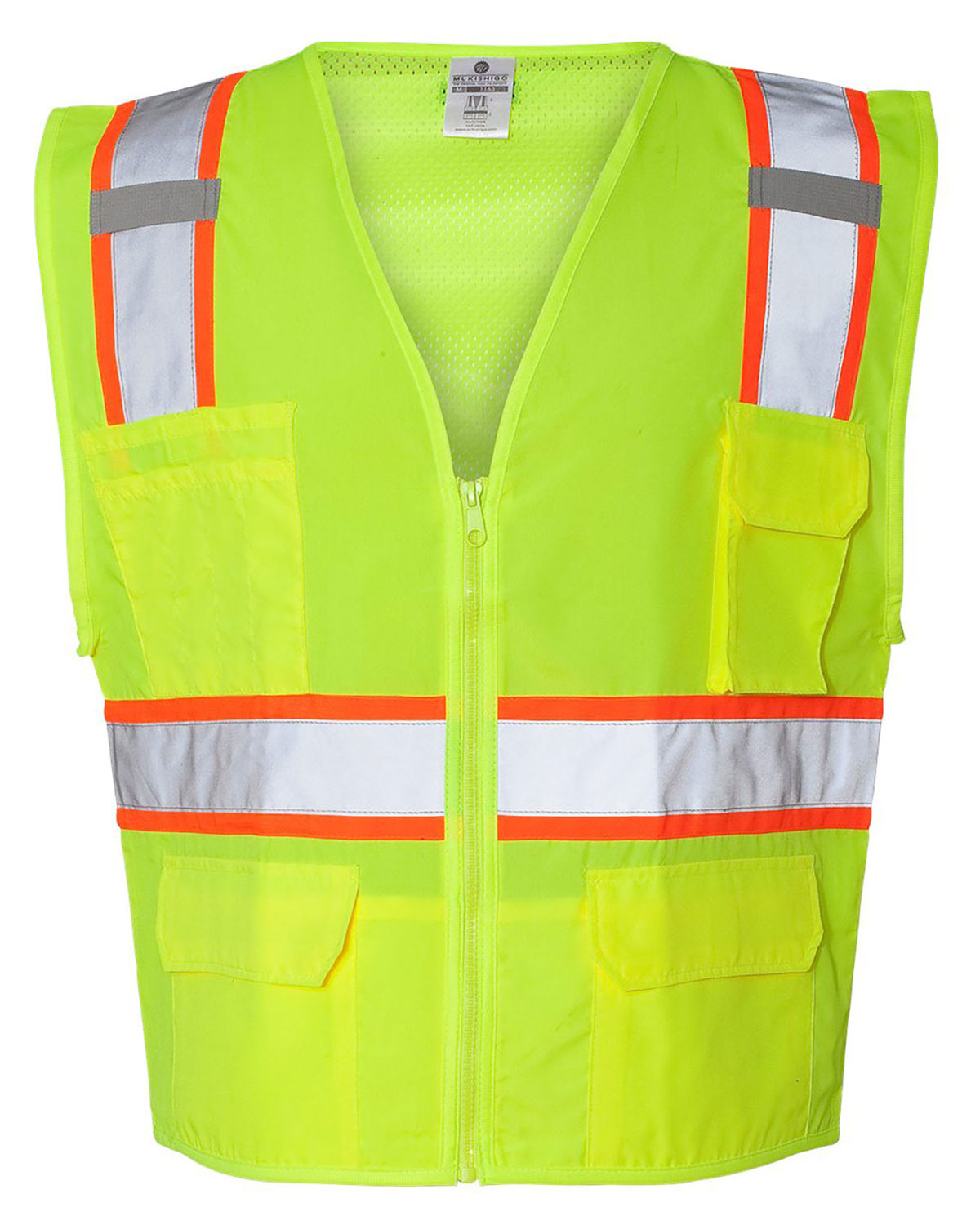 Kishigo 1163-1164 Unisex Ultra-Cool� Solid Front Vest with Mesh Back