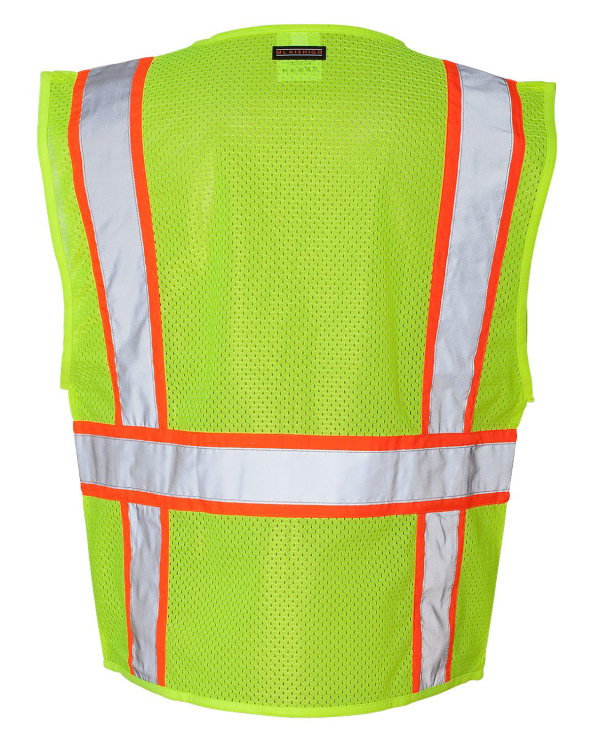 Kishigo 1163-1164 Unisex Ultra-Cool� Solid Front Vest with Mesh Back view 2