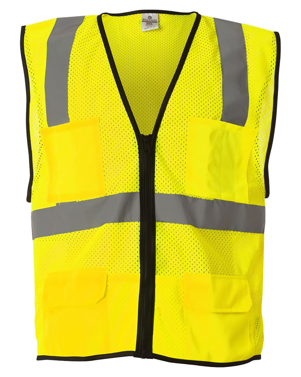 Kishigo 1191-1192 Unisex Economy Mesh 6-Pocket Vest