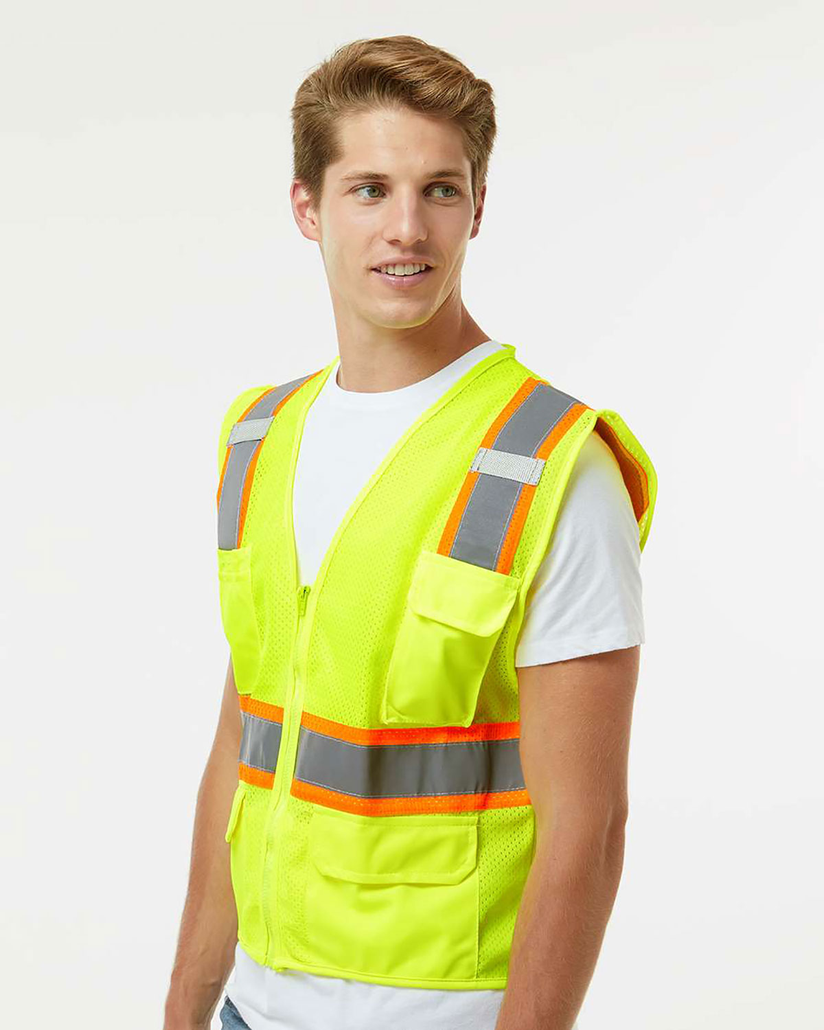 Kishigo 1195-1196 Unisex Ultra-Cool� Multi-Pocket Vest view 3