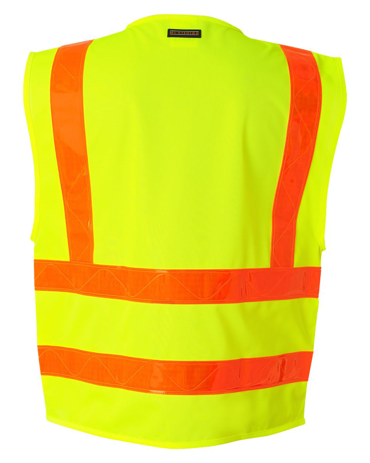 Kishigo 1197-1198 Unisex Prismatic Hydrowick-Lite Multi Zipper Vest view 2