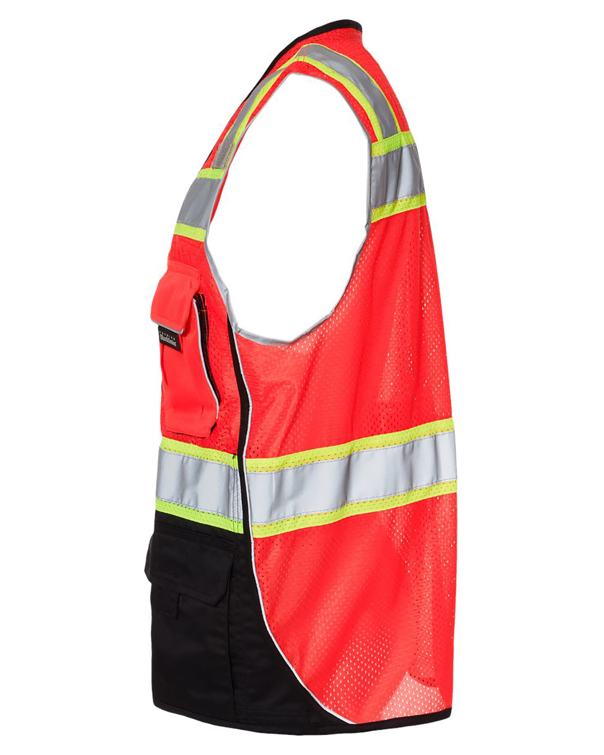 Kishigo 1515-1516 Unisex Premium Black Series� Black Bottom Class 2 Vest view 3