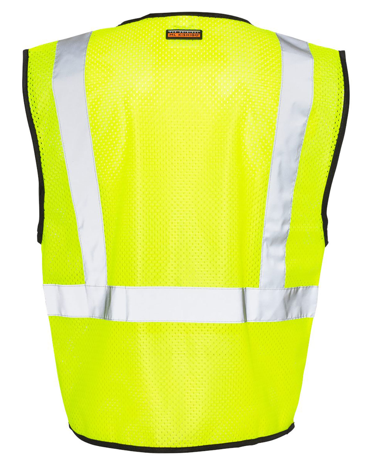 Kishigo 1537-1538 Unisex Double-Pocket Zippered Economy Class 2 Vest view 2