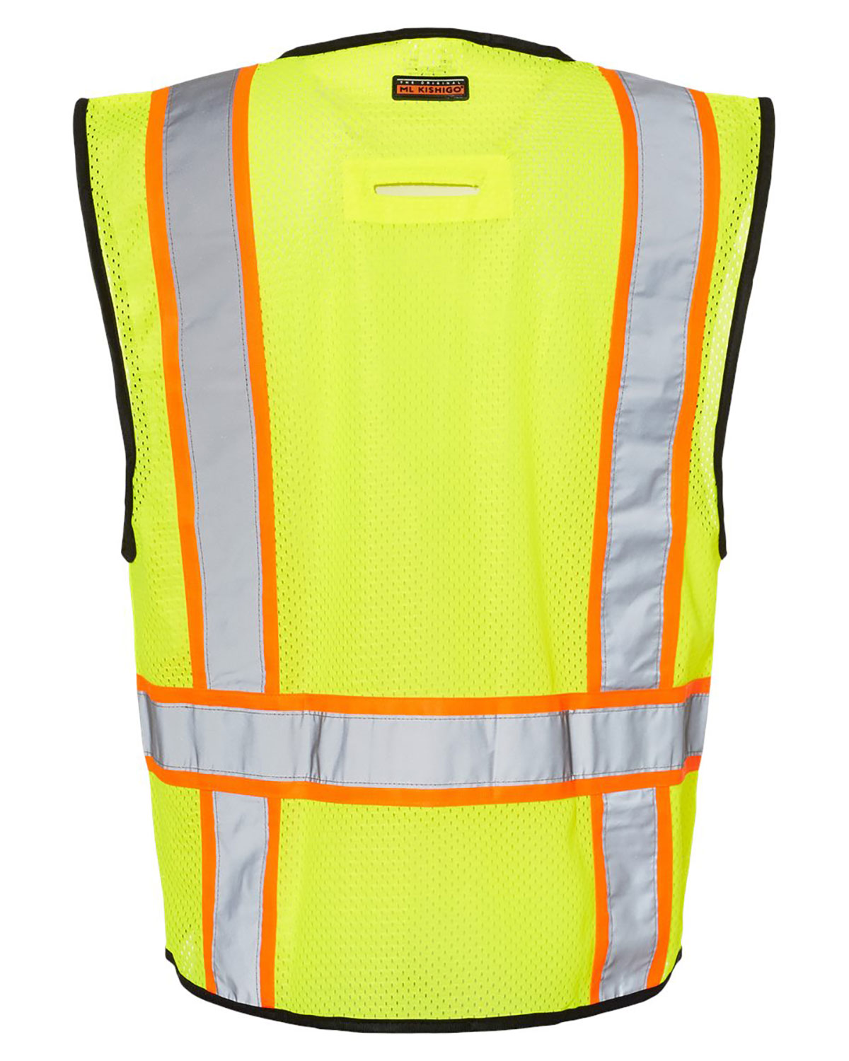 Kishigo 1580-1581 Unisex 6 Pocket Contrast Class 2 Vest view 2
