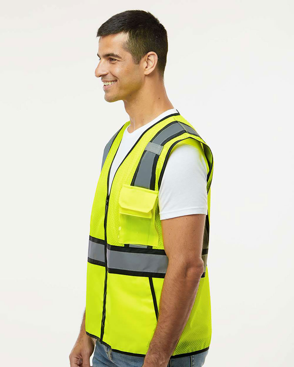 Kishigo 1595-1598 Unisex Standard Contrast Vest view 3