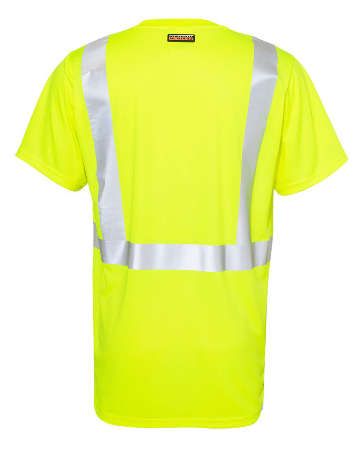 Kishigo 9162 Unisex Black Bottom Class 2 T-Shirt view 2