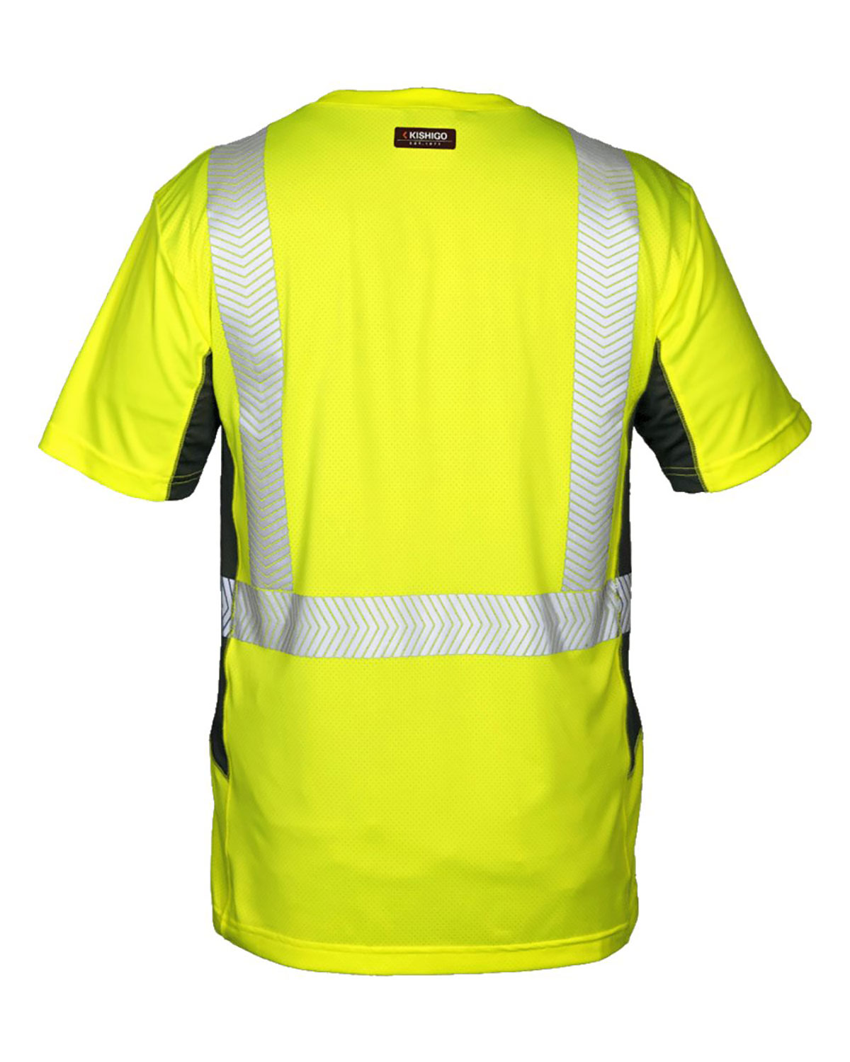 Kishigo 9173 Unisex Premium Black Series� Cool Touch Class 2 T-Shirt view 2