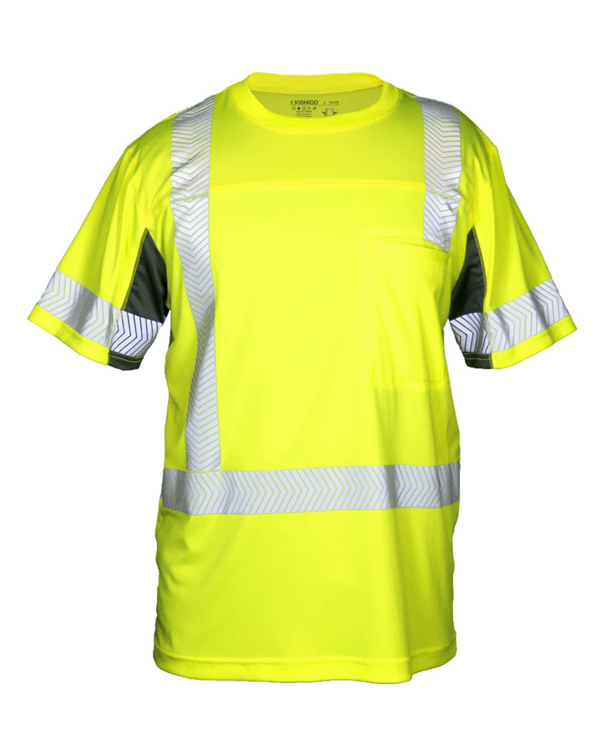 Kishigo 9175 Unisex Premium Black Series� Cool Touch Class 3 T-Shirt