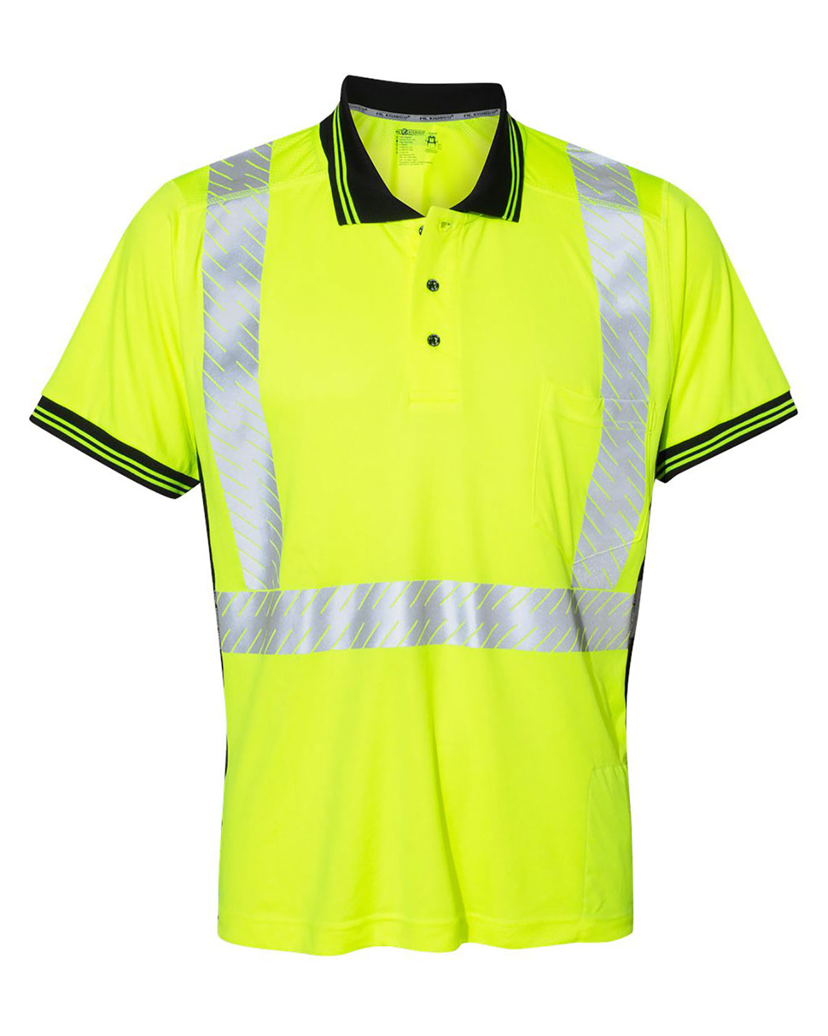 Kishigo 9220 Unisex Premium Black Series� High-Performance Polo