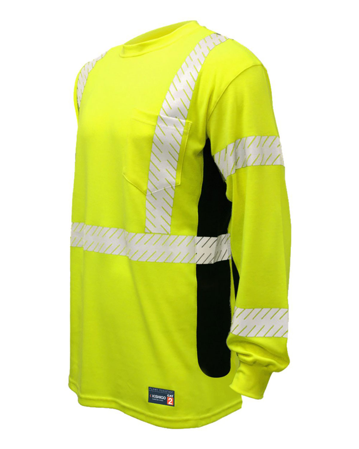 Kishigo F506 Unisex FR Long Sleeve T-Shirt view 3