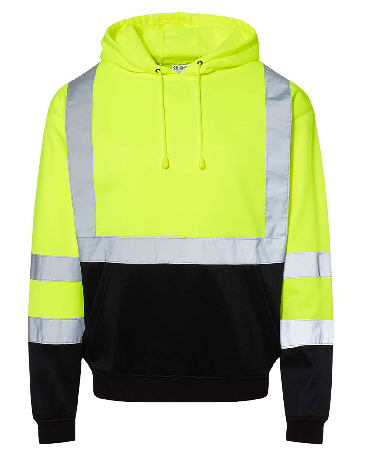 Kishigo JS154 Unisex Hi-Vis Hooded Sweatshirt