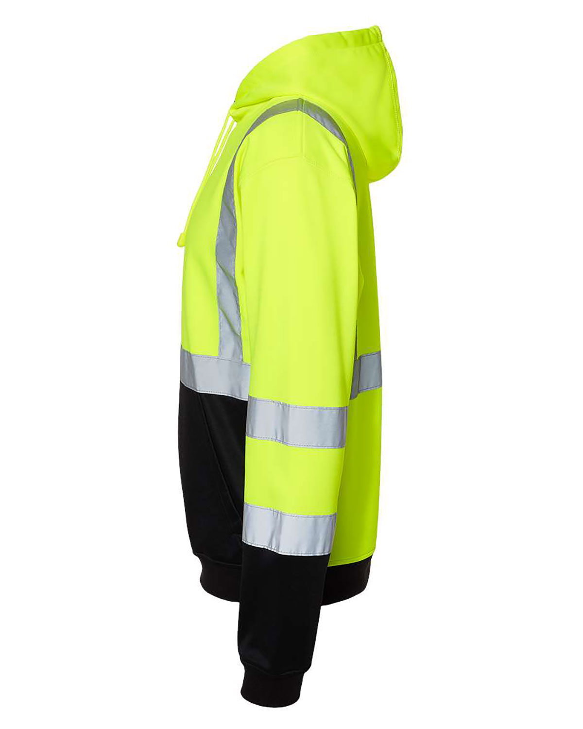 Kishigo JS154 Unisex Hi-Vis Hooded Sweatshirt view 3