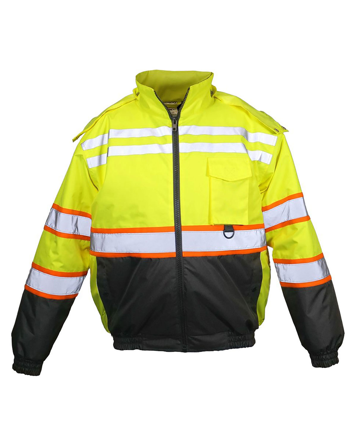 Kishigo JS156 Unisex Economy Contrast Class 3 Bomber Jacket