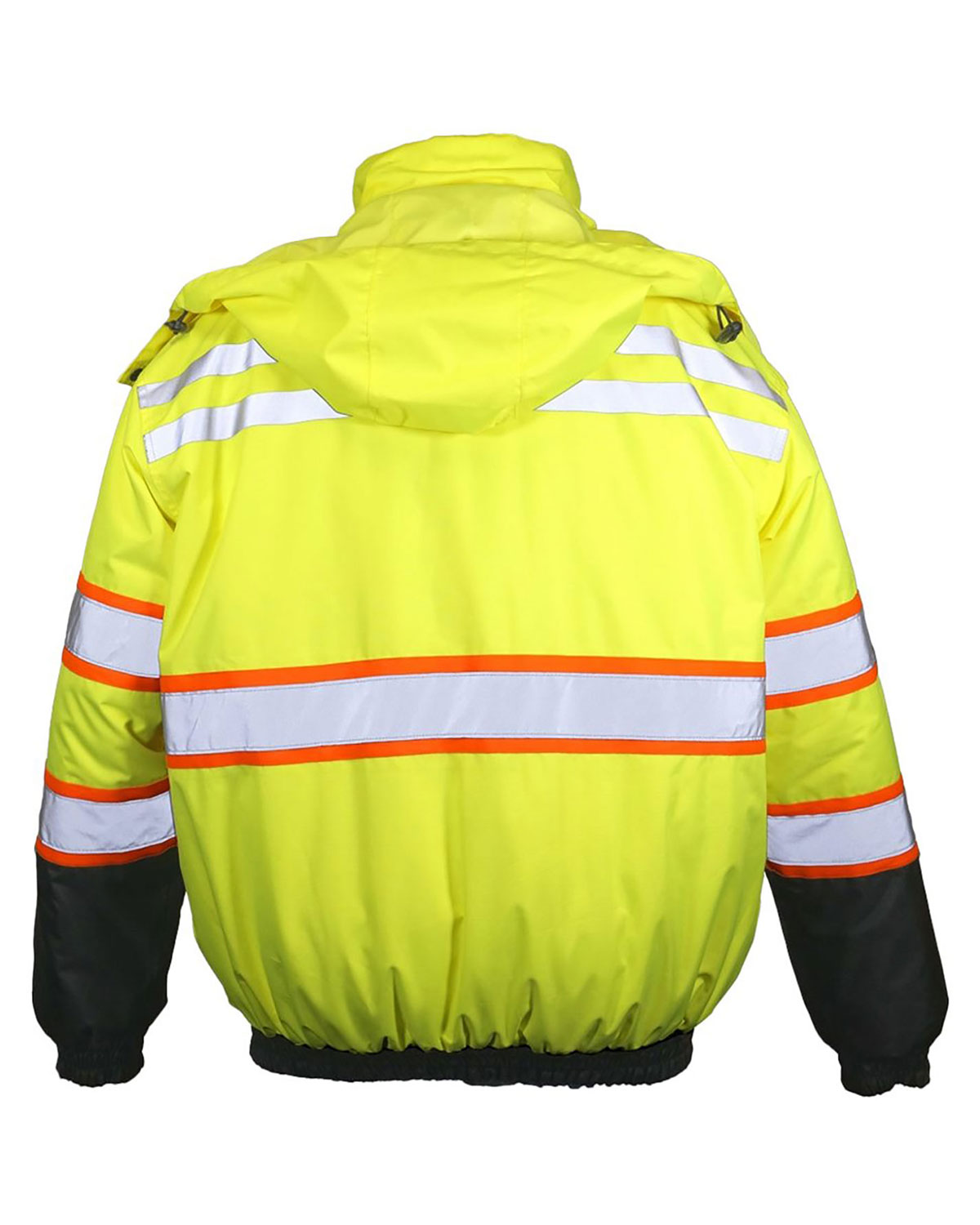 Kishigo JS156 Unisex Economy Contrast Class 3 Bomber Jacket view 2
