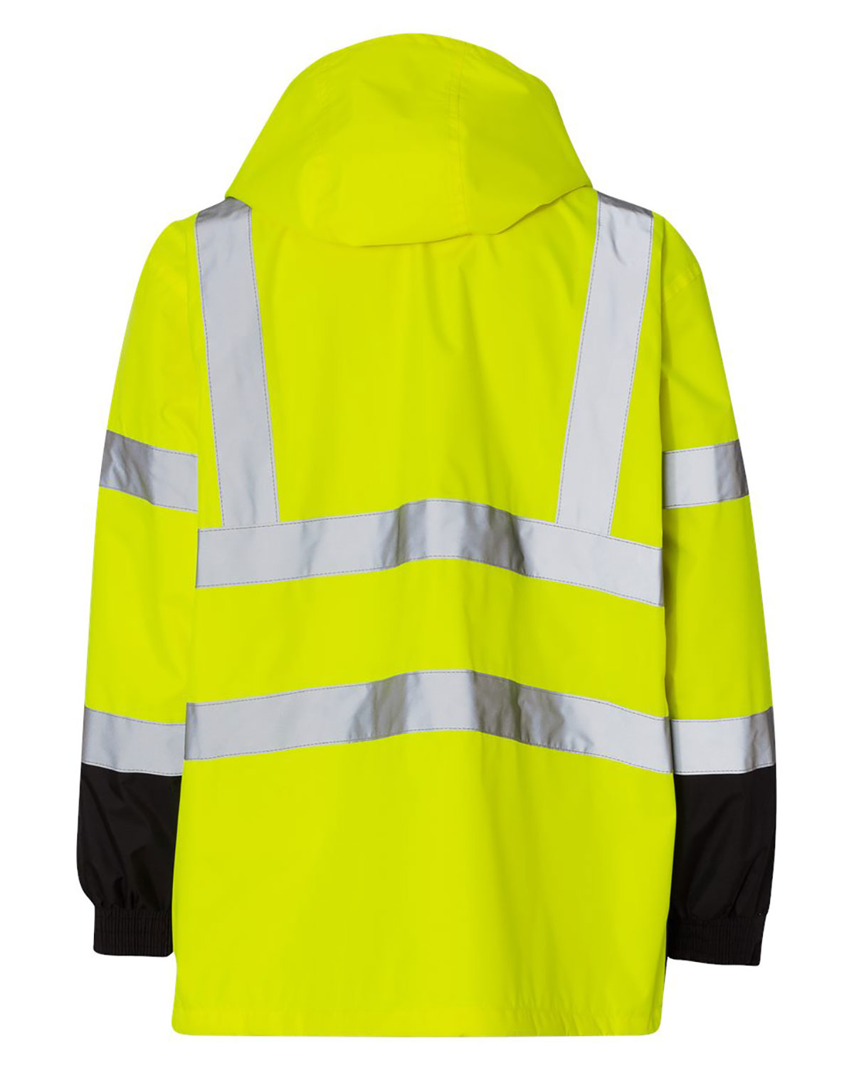 Kishigo RWJ102-103 Unisex Storm Cover Waterproof Rain Jacket view 2
