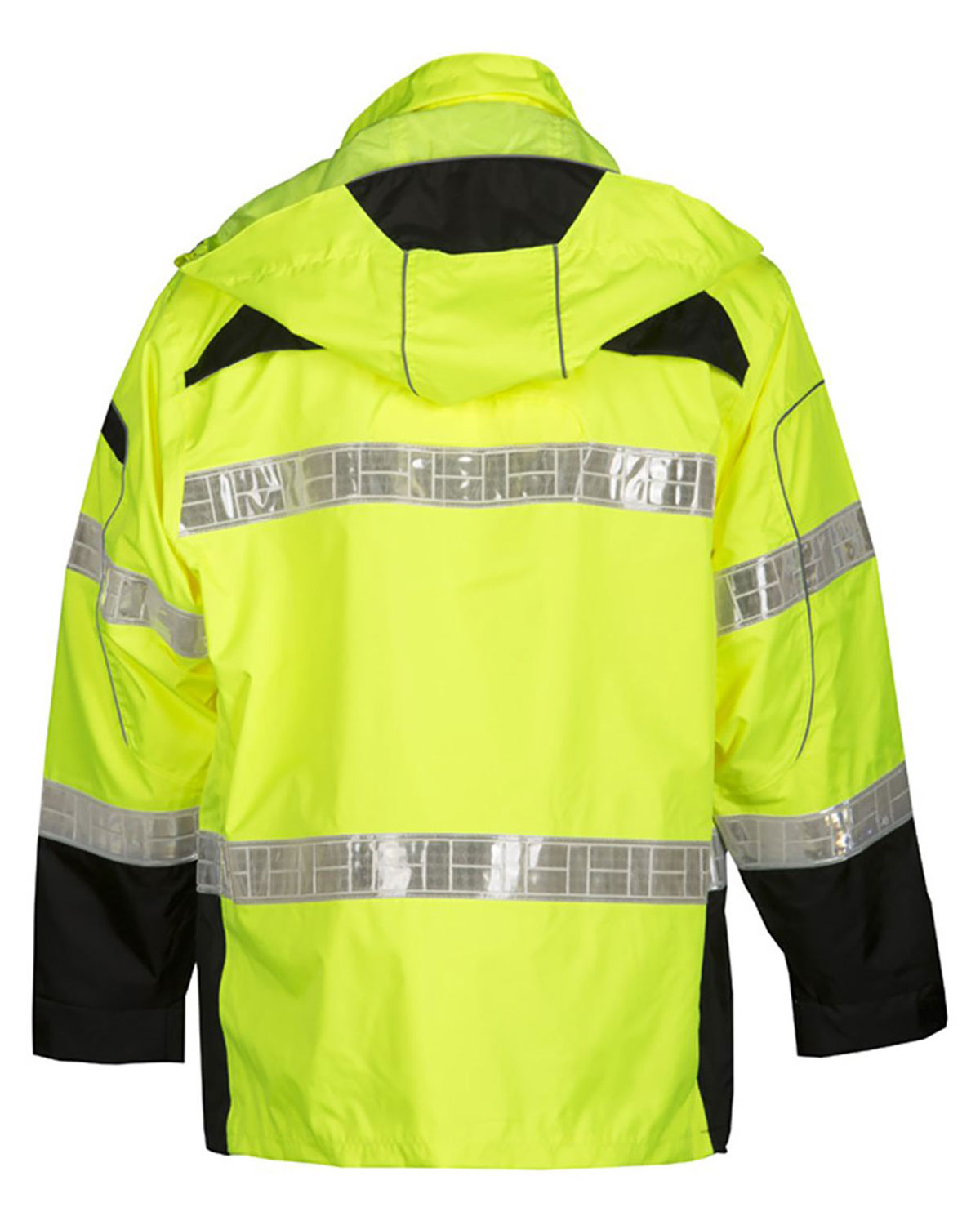 Kishigo RWJ106-107 Unisex Premium Black Series� Rainwear Jacket view 2