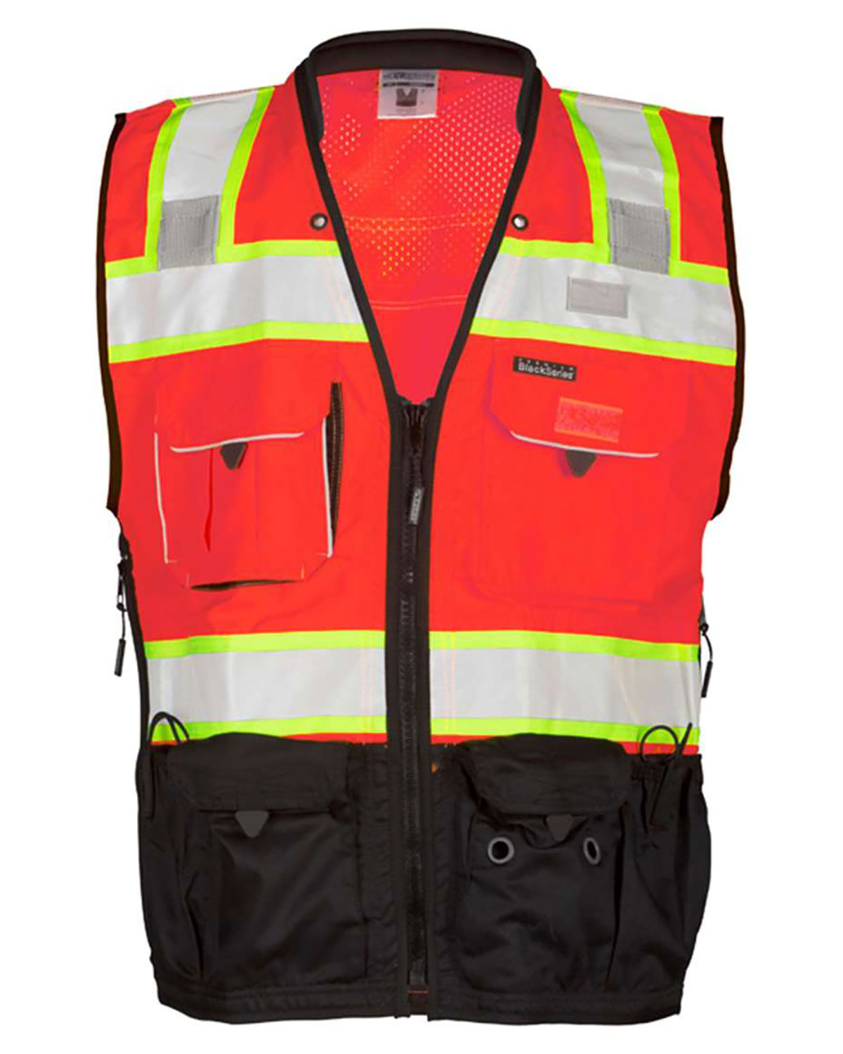 Kishigo S5002-5003 Unisex Premium Black Series� Surveyors Vest