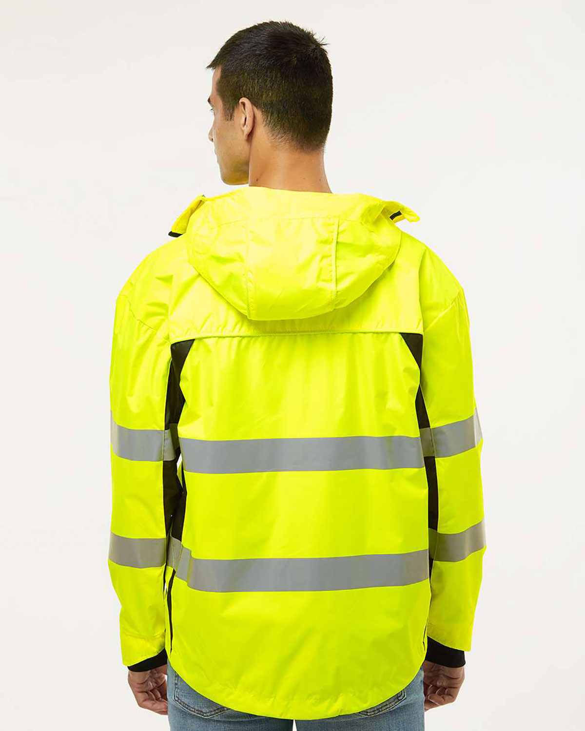 Kishigo WB102 Unisex Premium Black Series� Windbreaker view 2