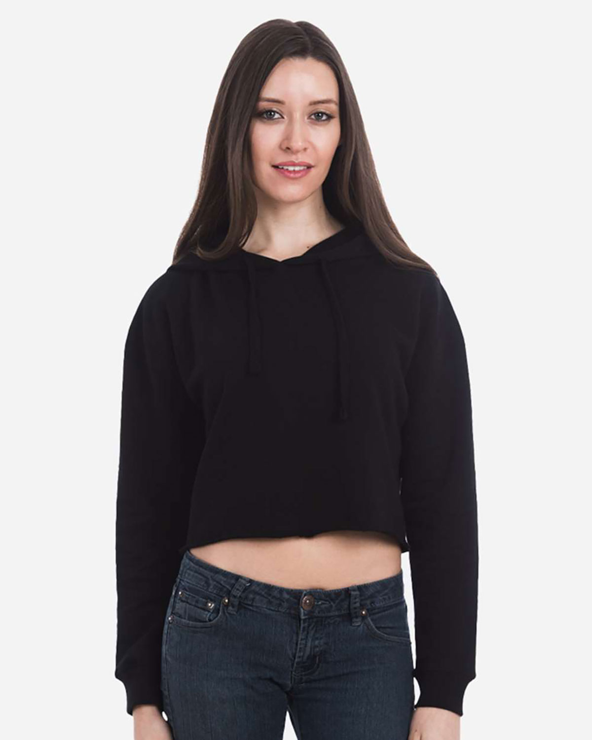 Lane Seven LS12000 Women's Cropped Hoodie Sweatshirt