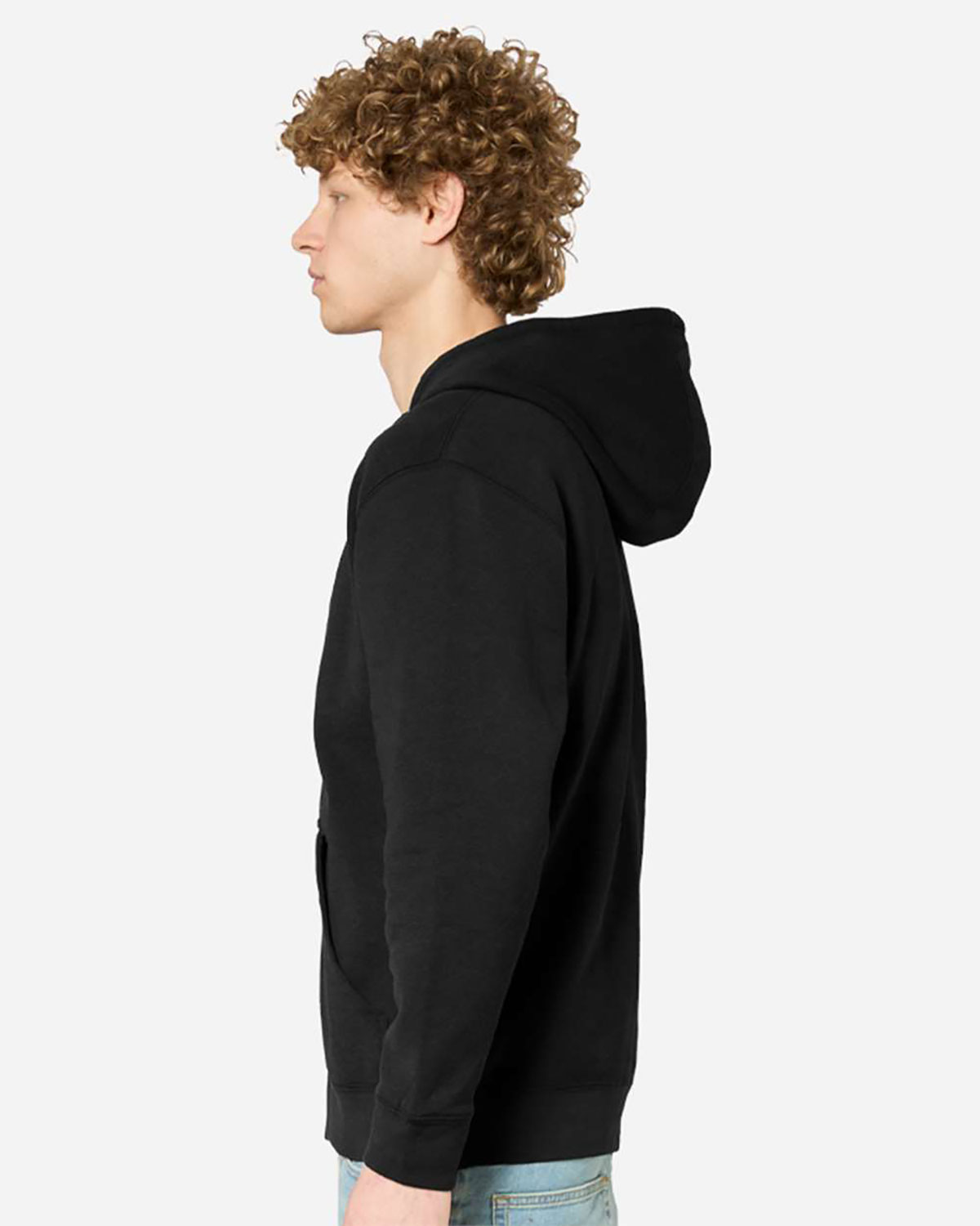 Lane Seven LS14003 Unisex Premium Full-Zip Hoodie Sweatshirt view 3