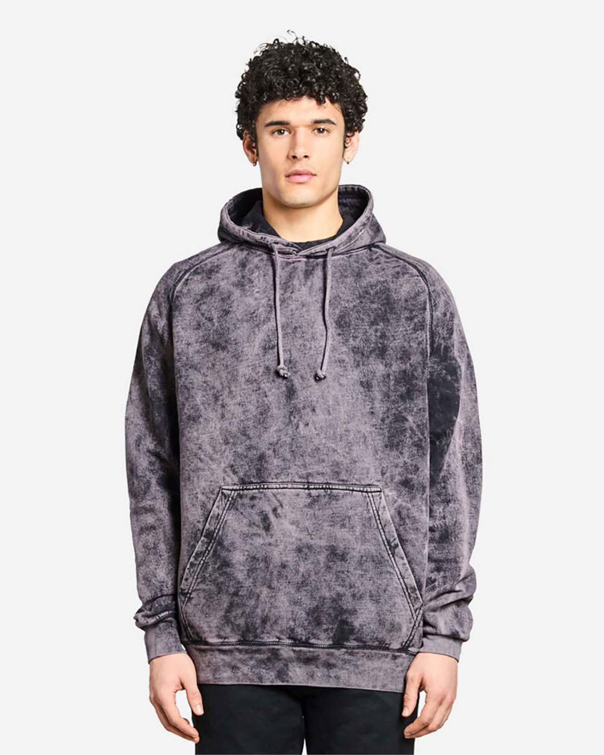 Lane Seven LST004 Unisex Vintage Raglan Hoodie Sweatshirt