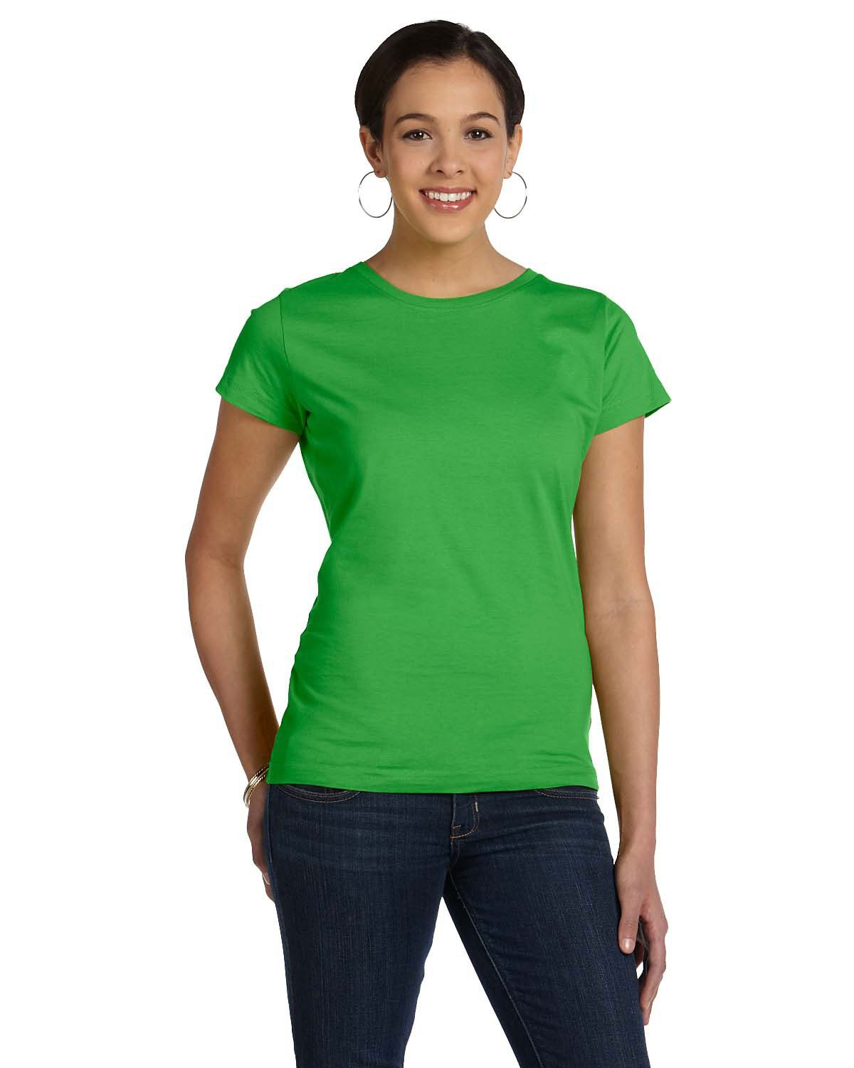 LAT 3516 Women's Fine Jersey Tee