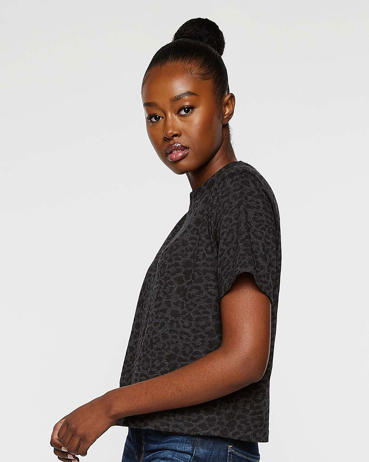 LAT 3518 Women's Boxy Tee view 3