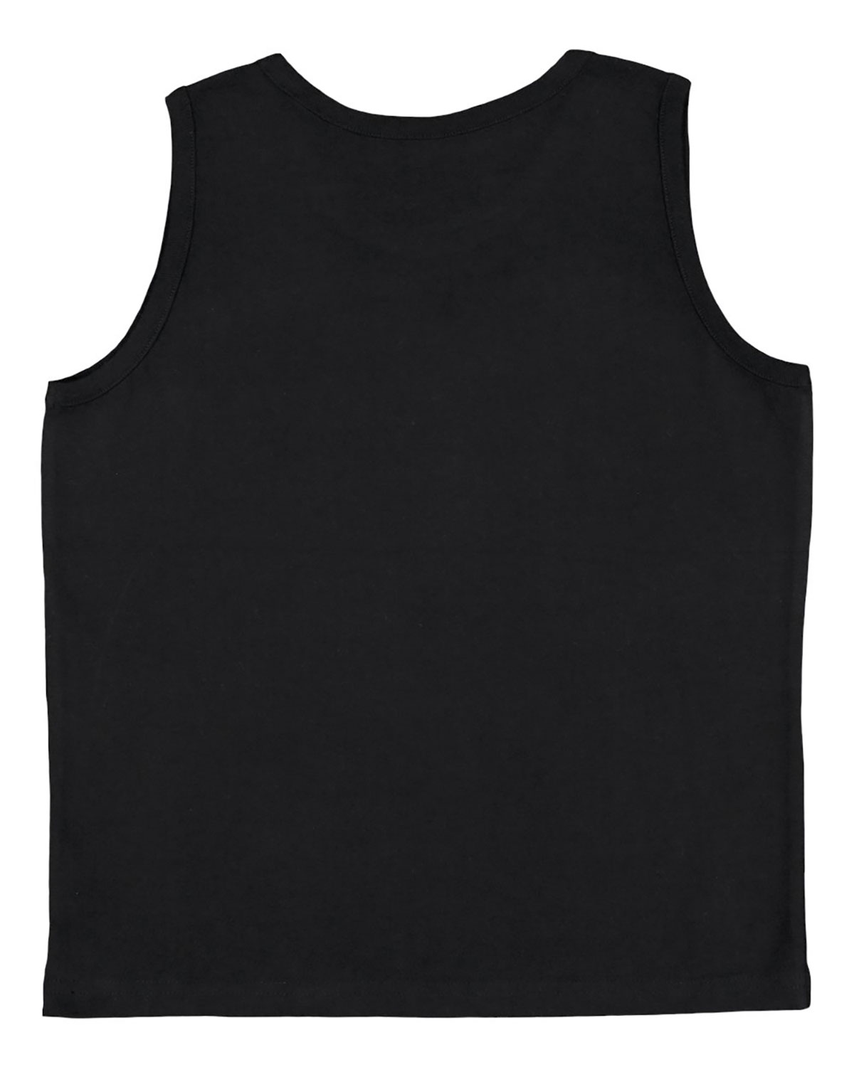 LAT 6123 Youth Fine Jersey Tank view 2