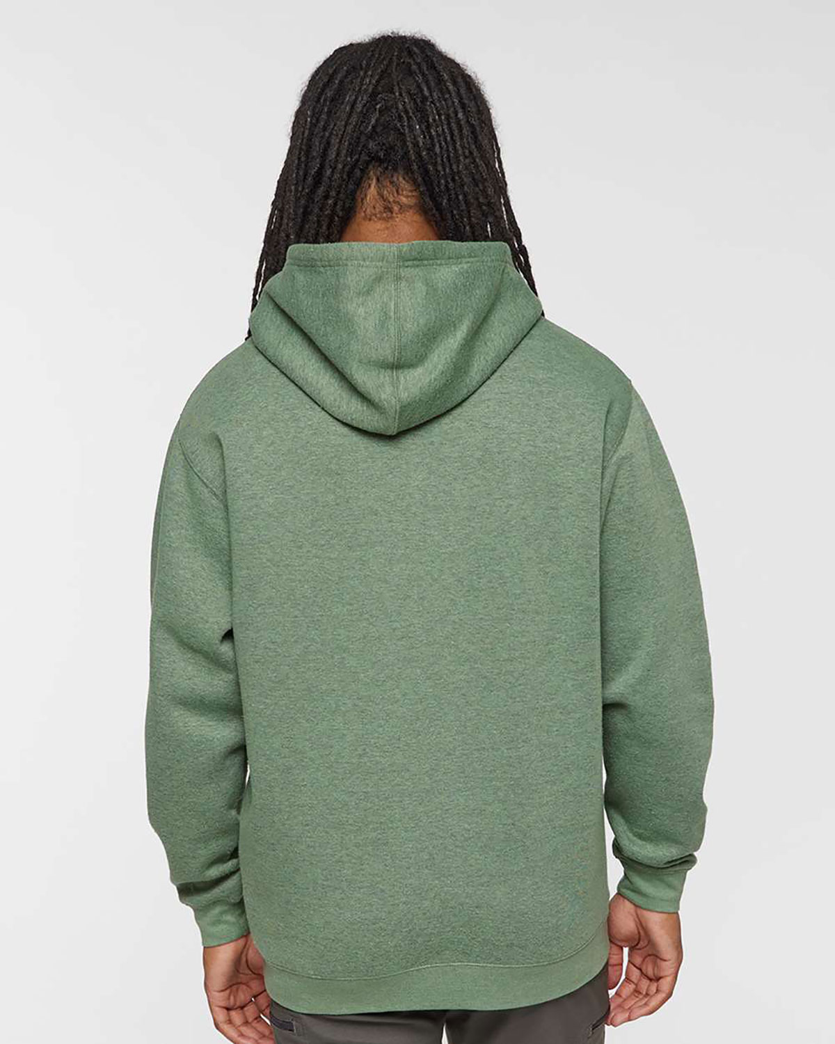 LAT 6926 Unisex Elevated Fleece Hoodie Sweatshirt view 2