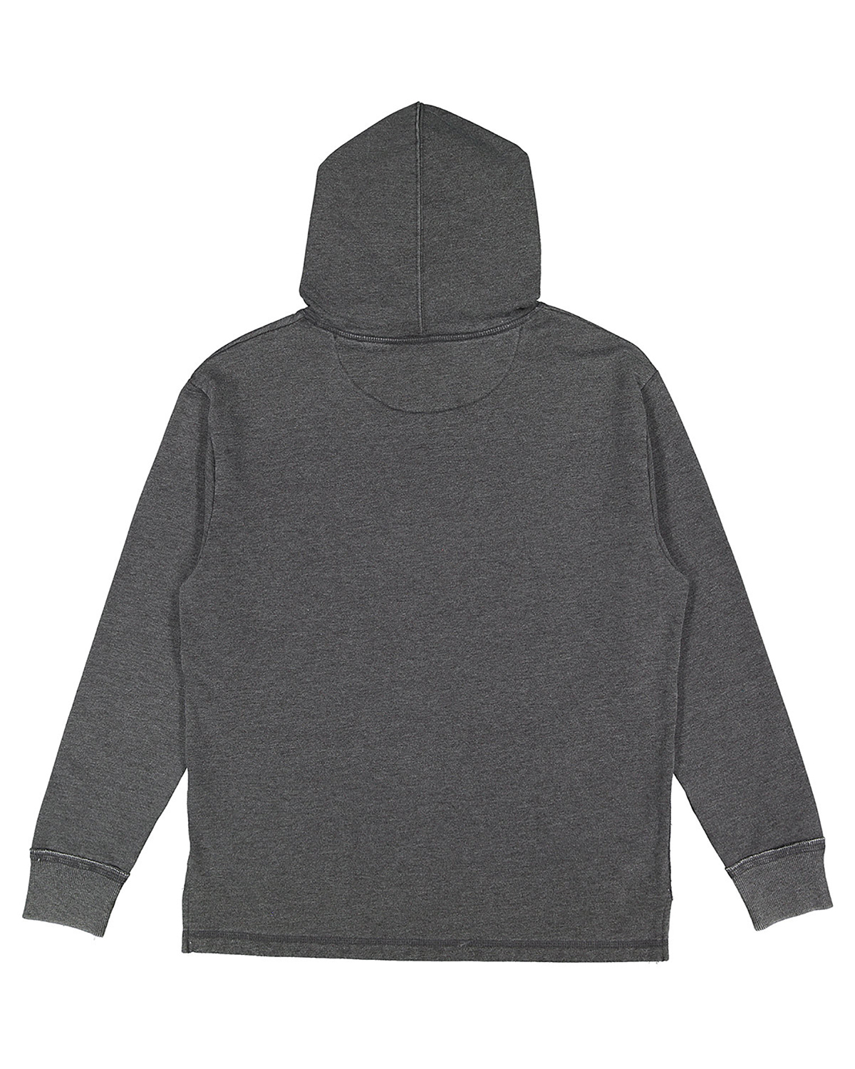 LAT 6936 Unisex Vintage Wash Hoodie Sweatshirt view 2
