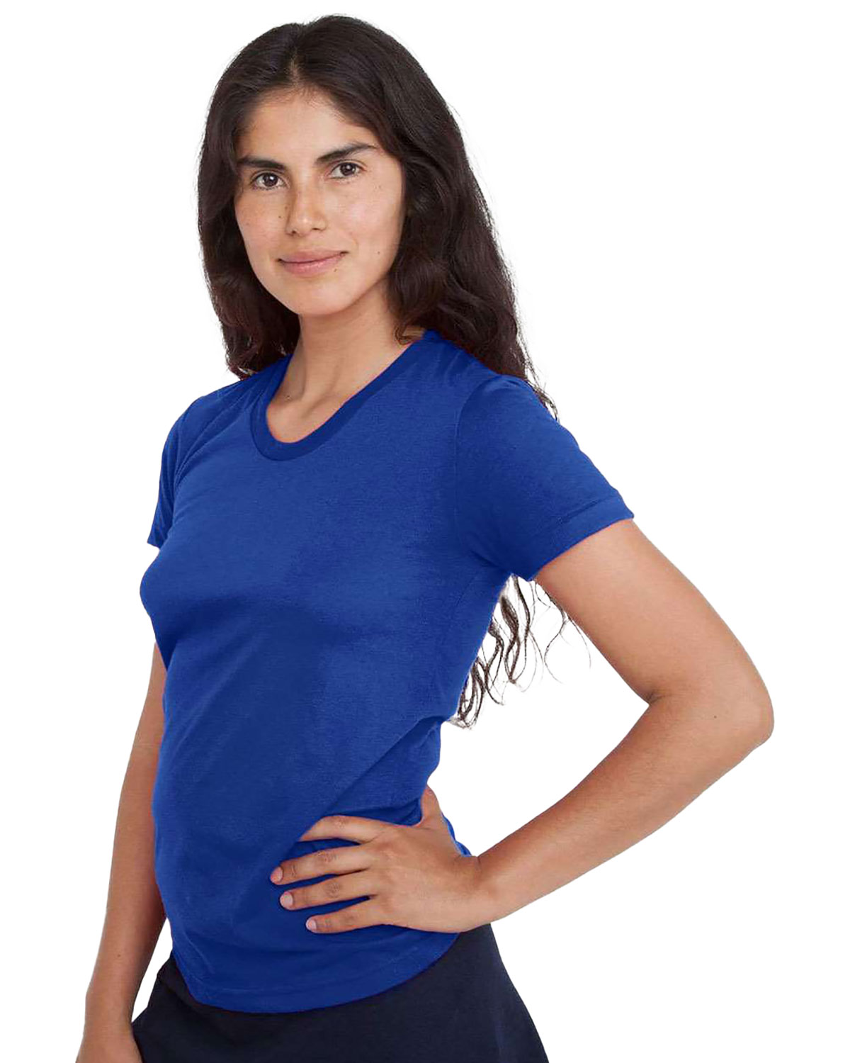 Los Angeles Apparel FF3001 Women's USA-Made 50/50 T-Shirt