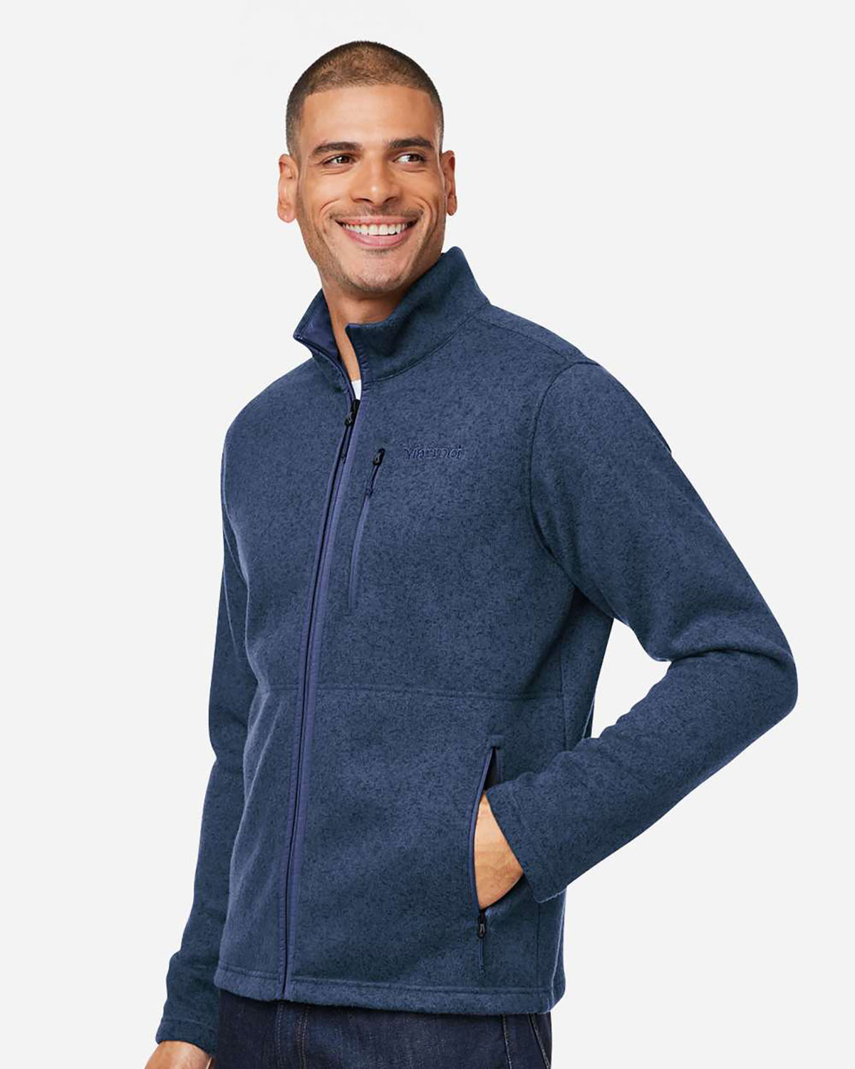 Marmot M16223 Men's Drop Line Fleece Jacket view 3