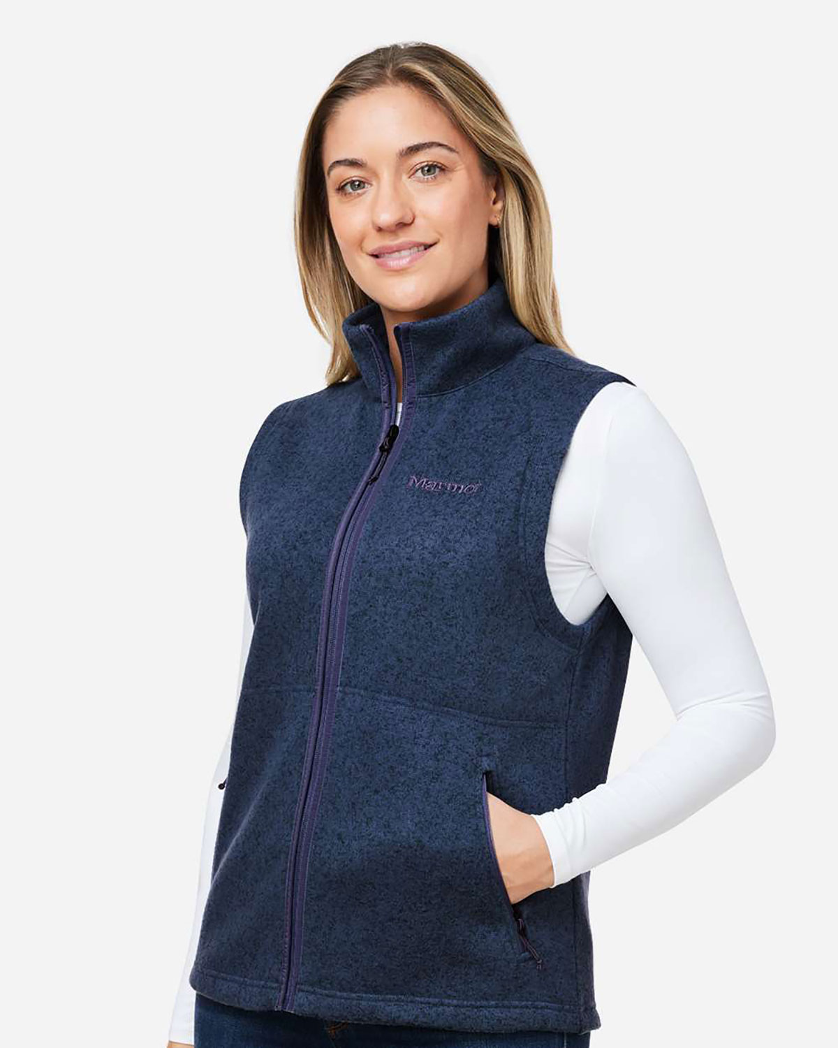 Marmot M16251 Women's Drop Line Fleece Vest view 3